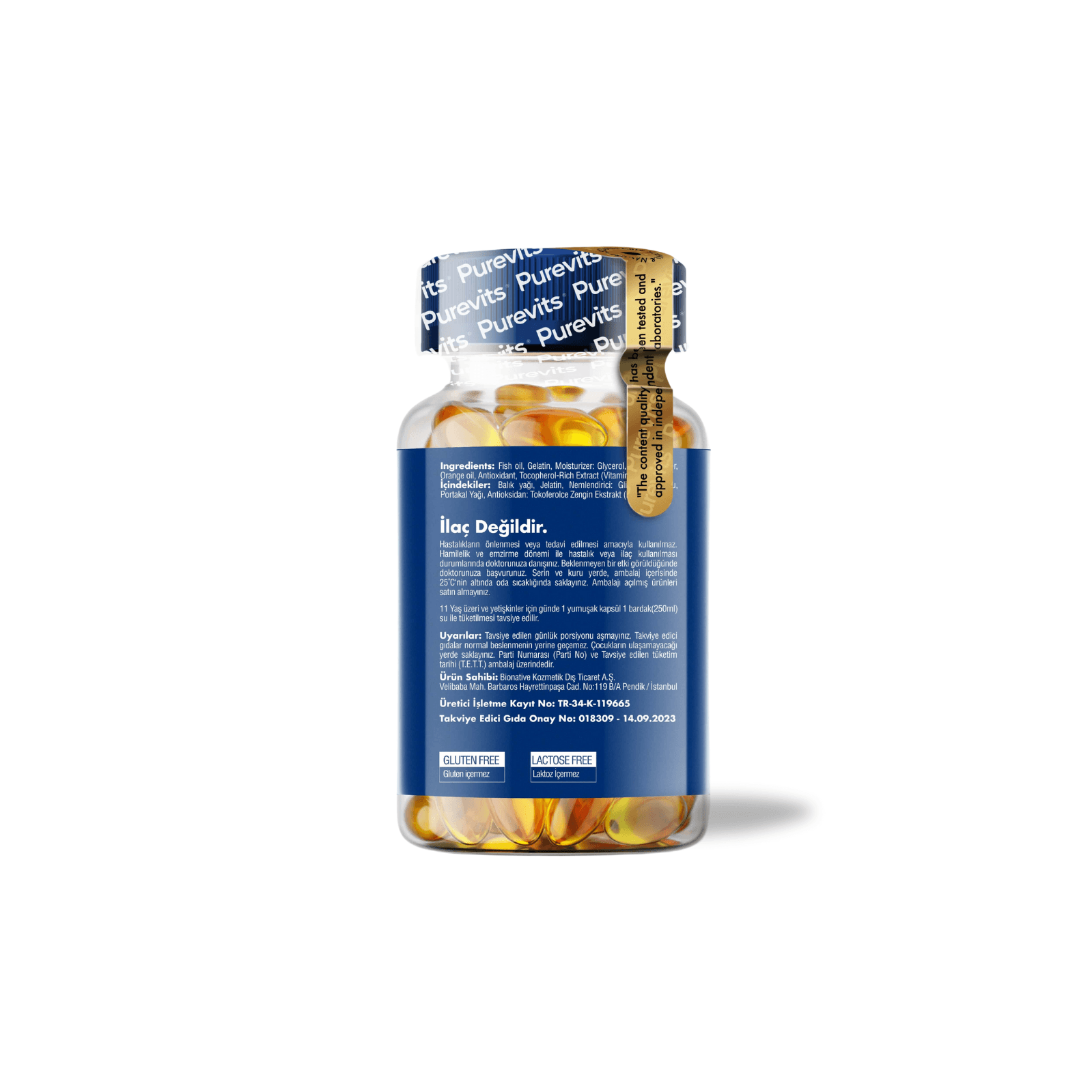 ADVANCED OMEGA-3 Yüksek Oran EPA DHA 1000 mg - Balık Yağı - 90 Adet Soft Jel