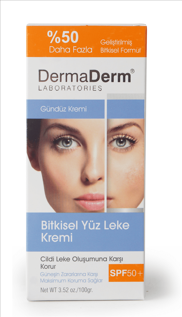 Dermaderm Gündüz Bitkisel Leke Giderici&Cilt Beyazlatıcı Krem 100 g