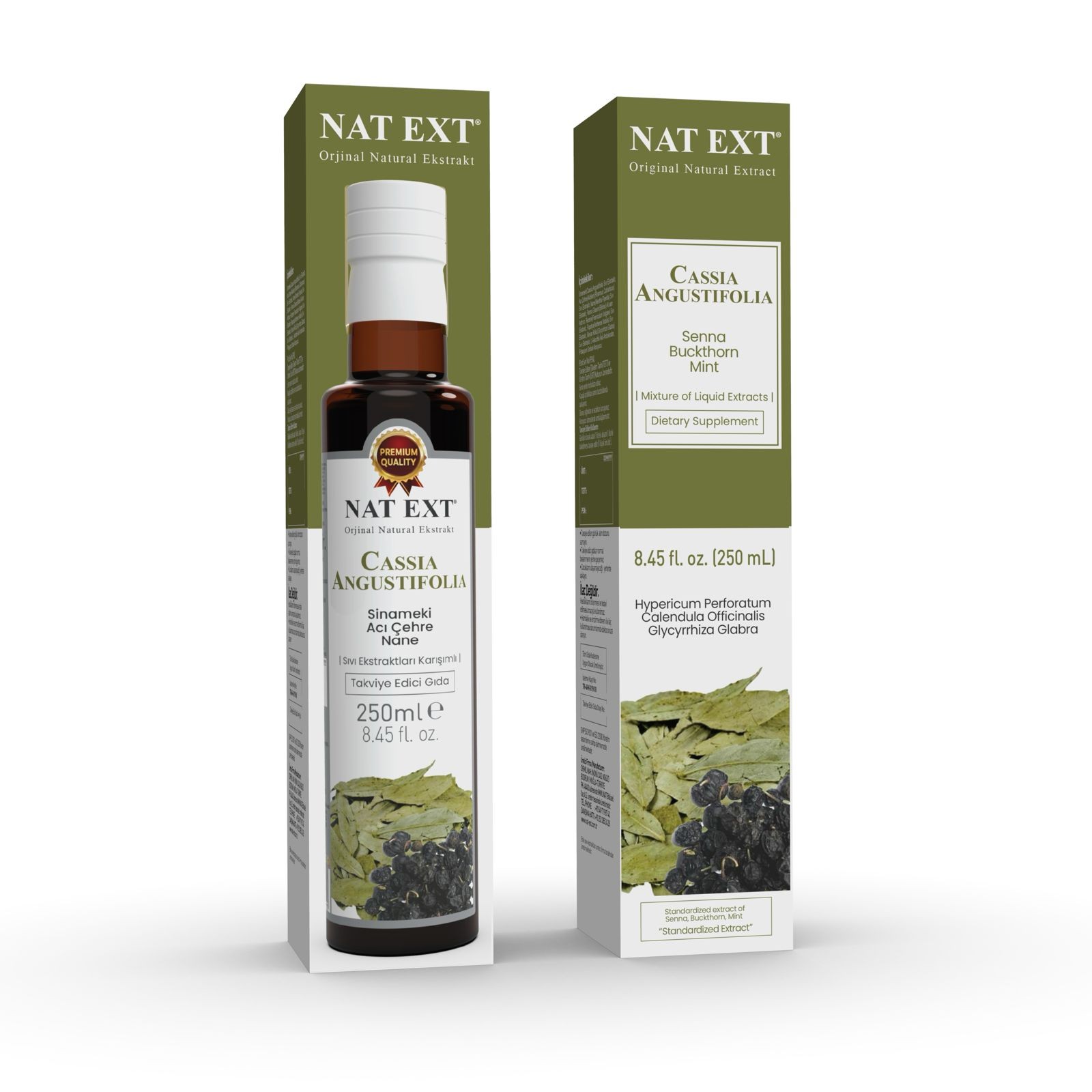 CASSIA ANGUSTIFOLIA Sinameki Acı Çehre Nane 250ml