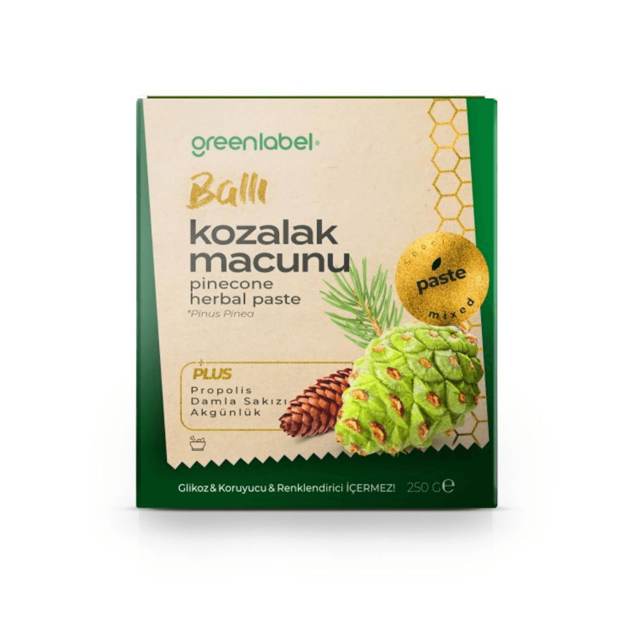 GREEN LABEL Kozalak Macunu 250 gr.