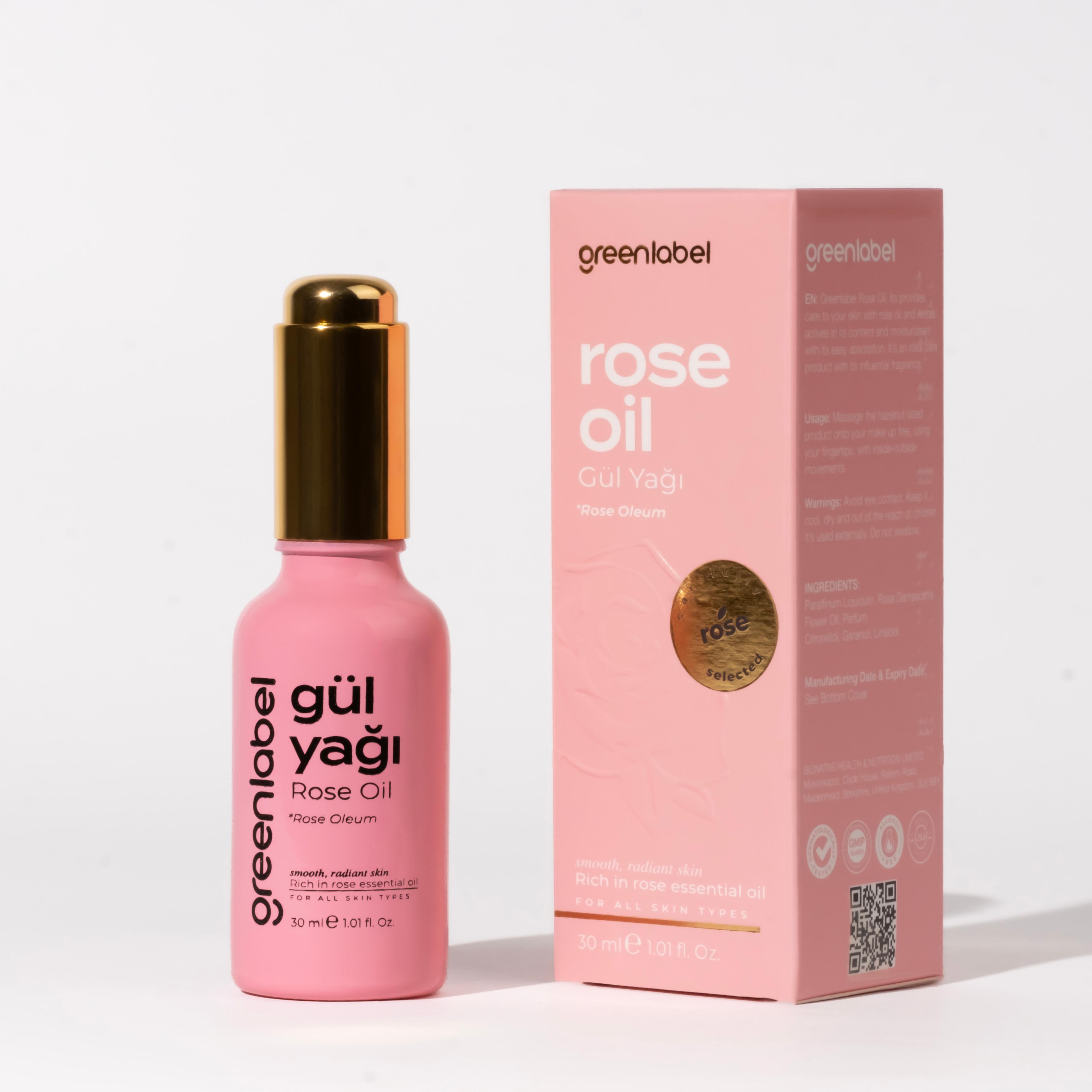 GREENLABEL Gül Yağı 30ml.