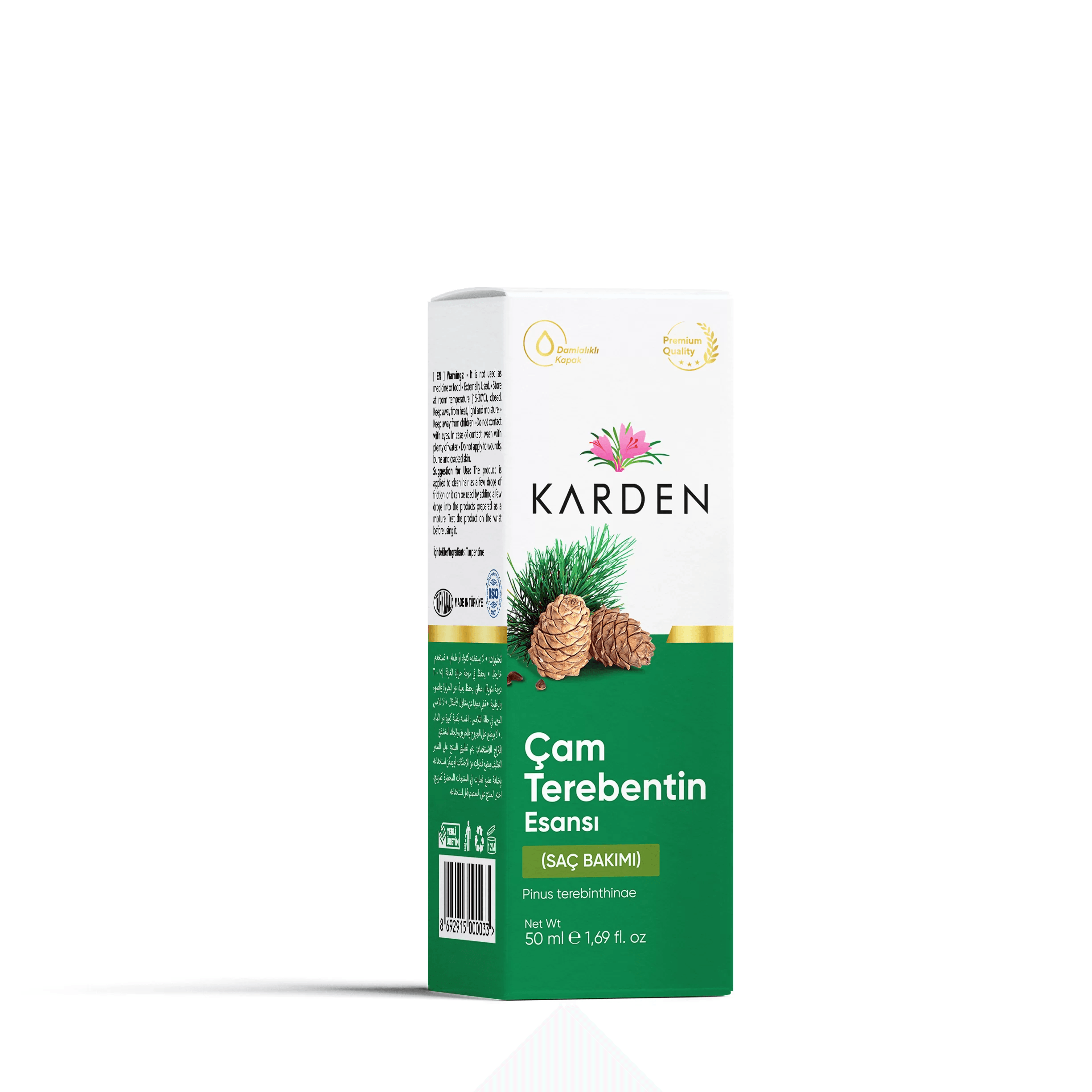 Karden ÇAM TEREBENTİN ESANSI 50CC