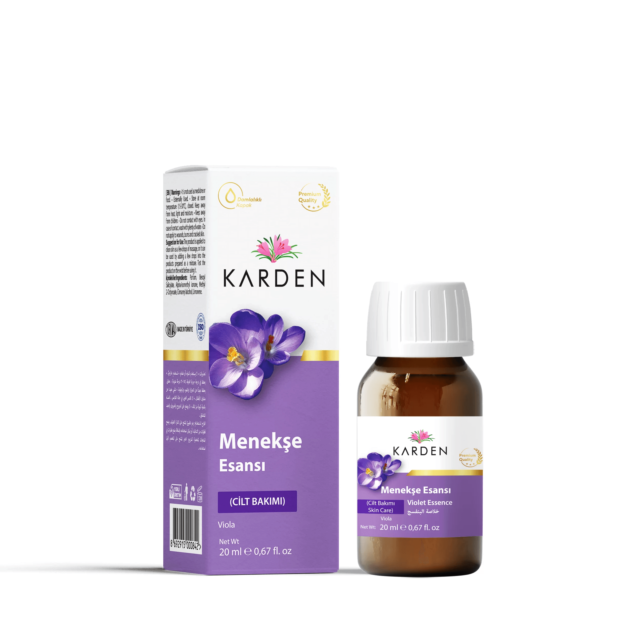KARDEN MENEKŞE ESANSI 20CC