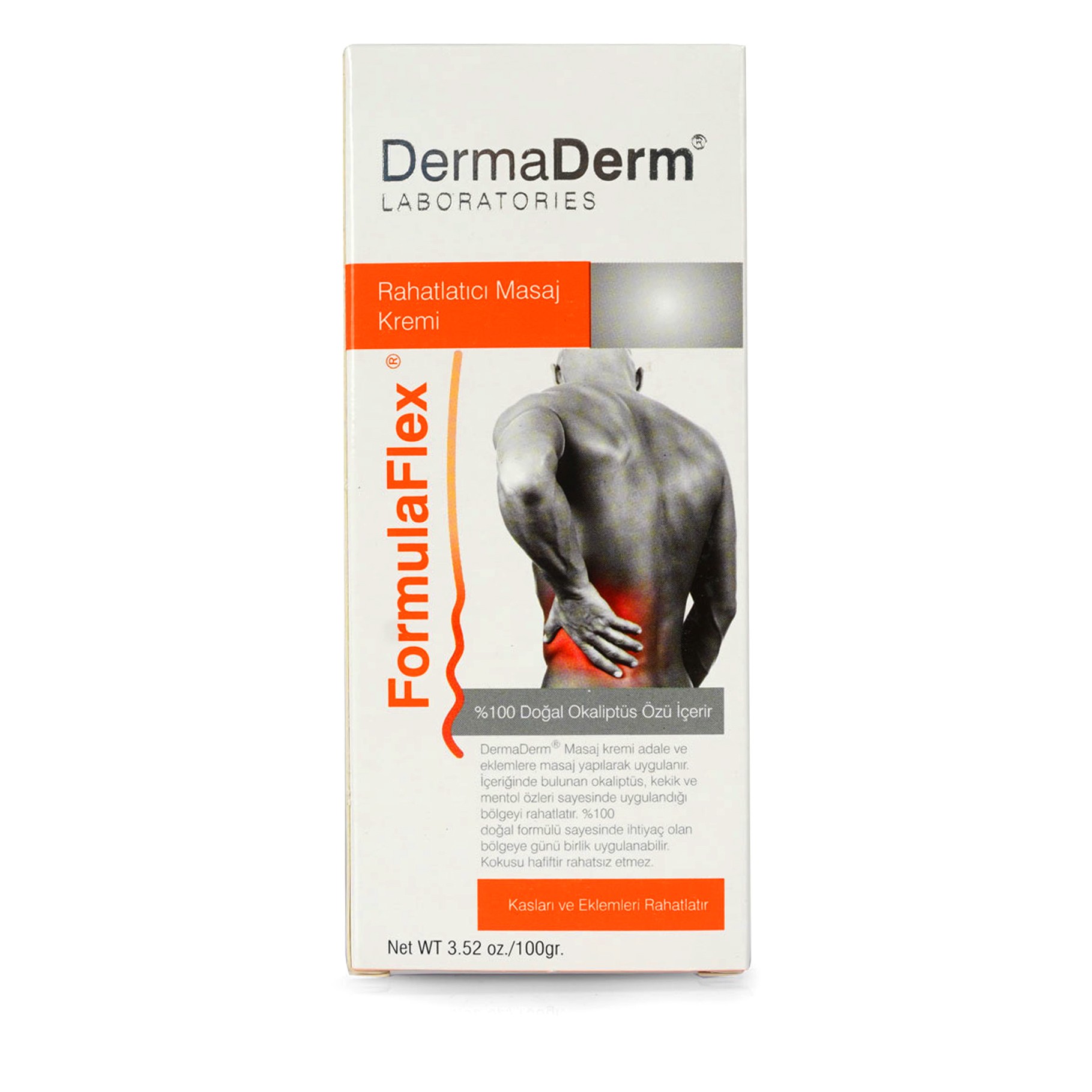 Dermaderm Rahatlatıcı Masaj Kremi (Formula Celux)100 g