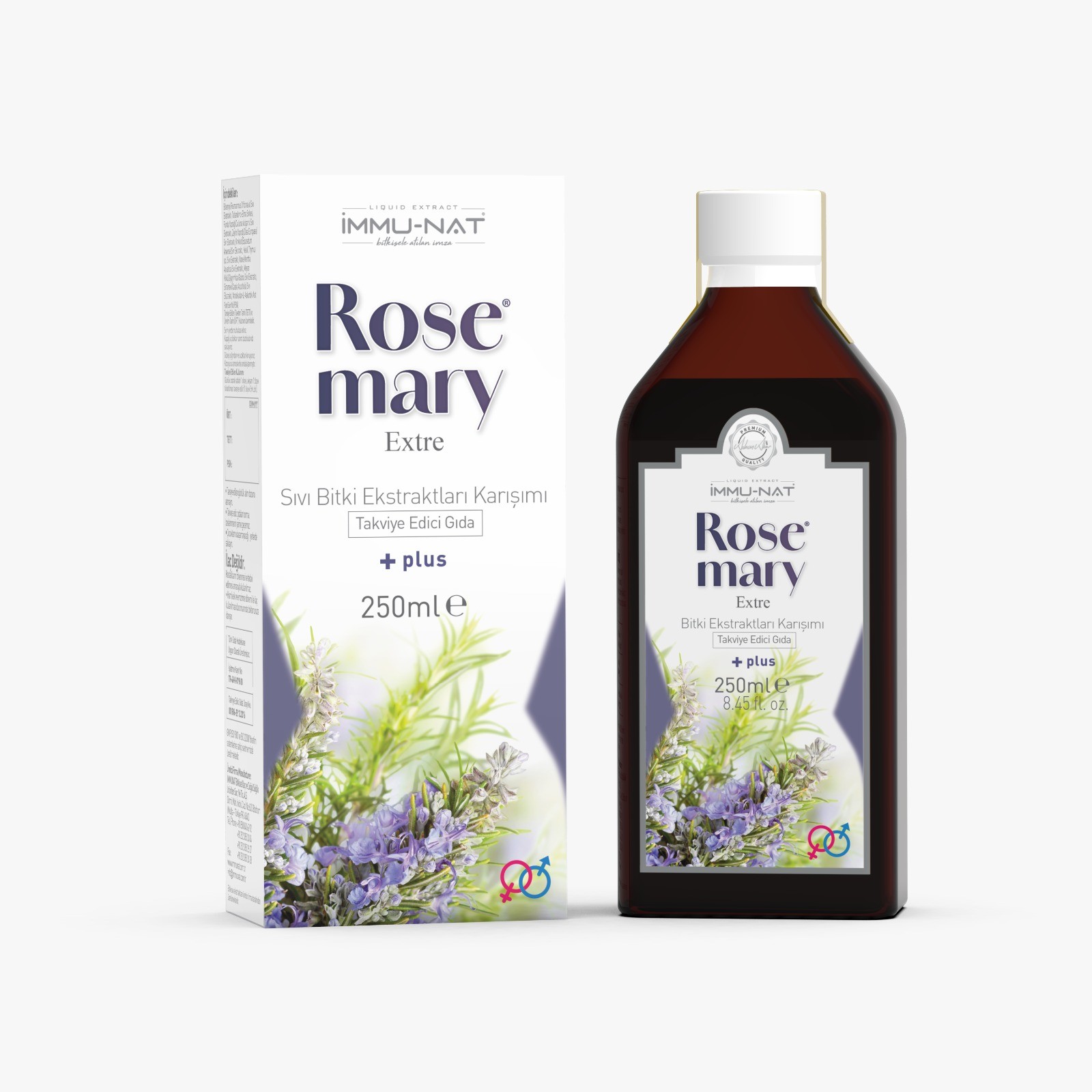 Rosemary Extract Sıvı Bitki Ekstraktları Karışımı 250ml