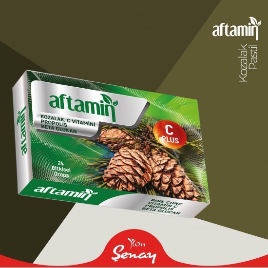 ŞENAY AFTAMİN KOZALAK-C VİTAMİN-PROPOLİS-BETA GLUKAN 24 DROPS