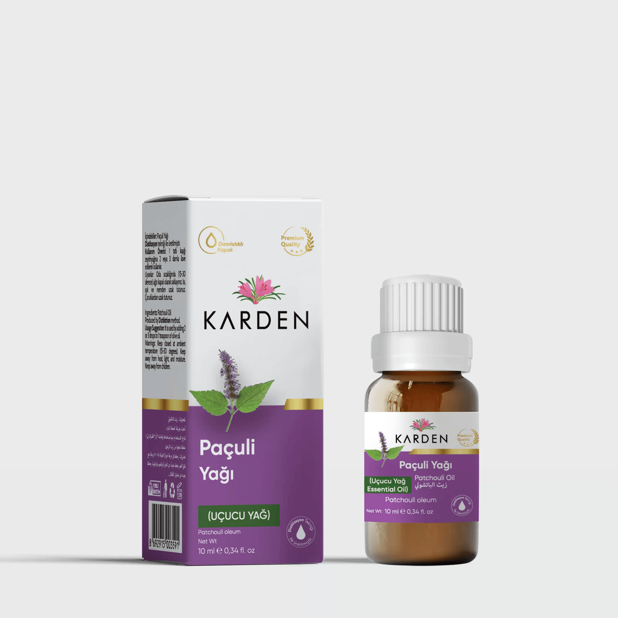 KARDEN PAÇULİ YAĞI 10 ML