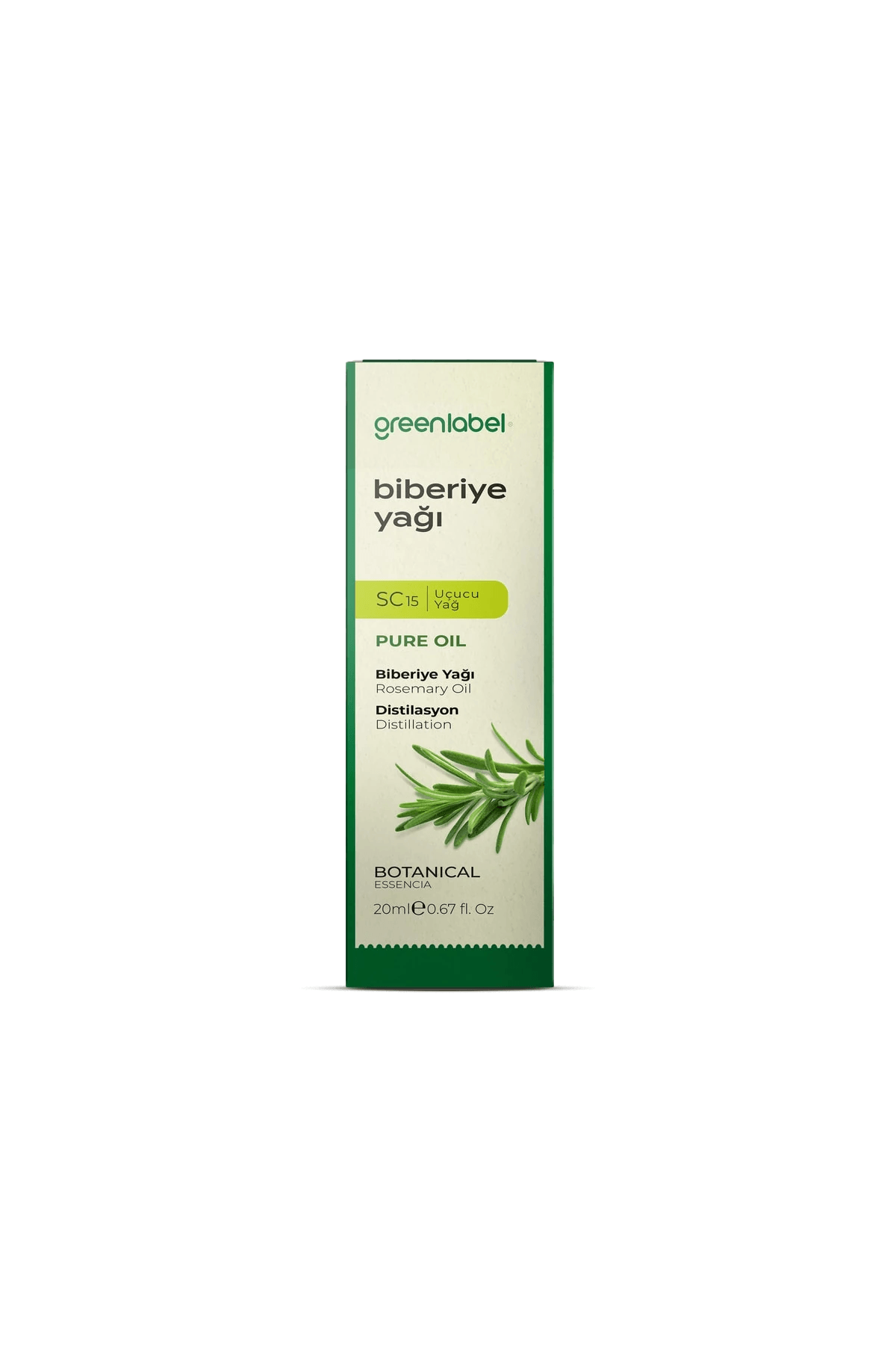 GREENLABEL Biberiye Yağı 20ml.