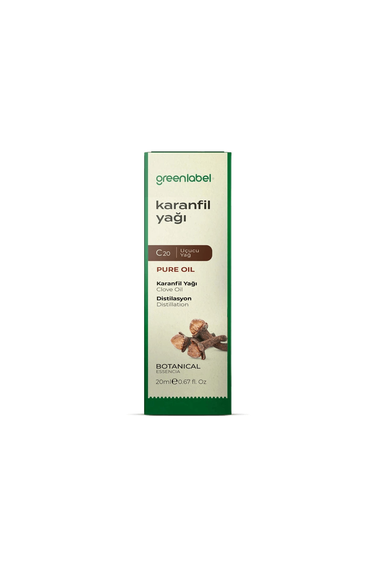 GREENLABEL Karanfil Yağı 20ml.