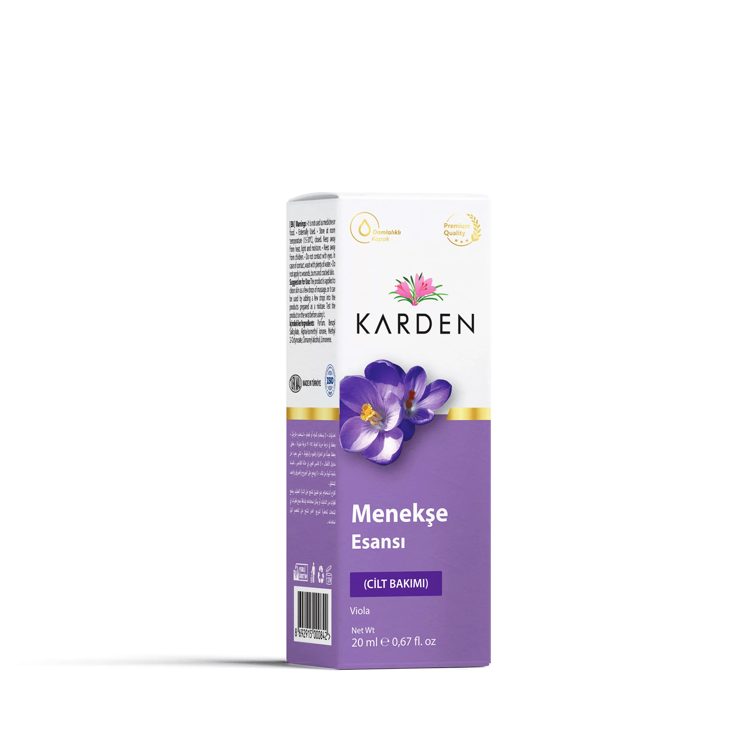 KARDEN MENEKŞE ESANSI 20CC