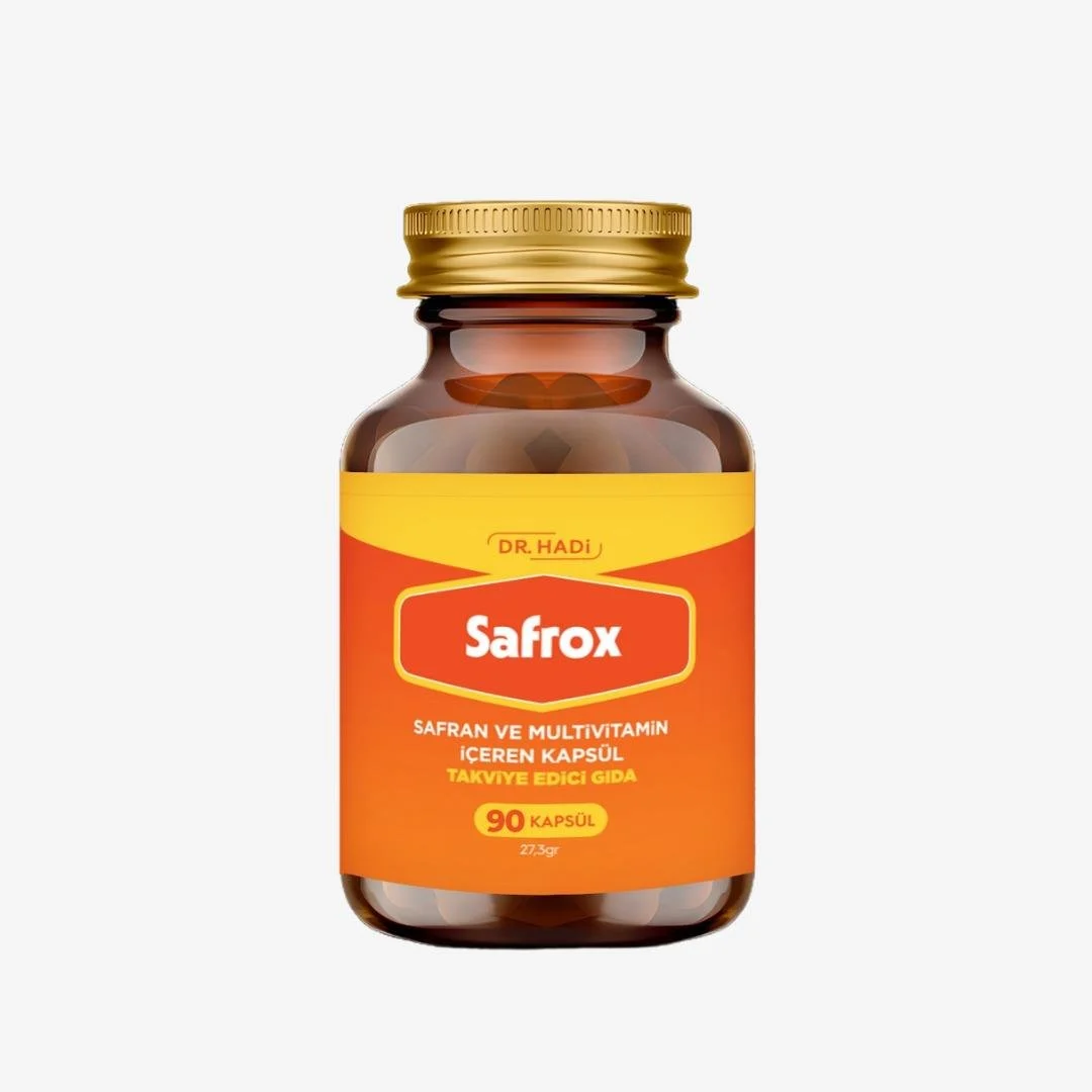  DR.HADİ Safrox Safran Ve Multivitamin İçeren 90 kapsül