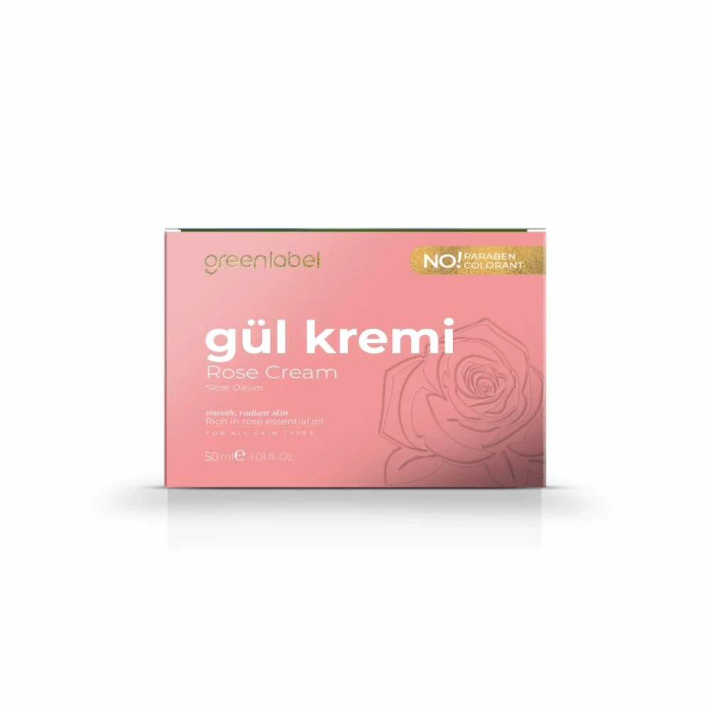 GREENLABEL Gül Yağı Özlü Krem 50 ML