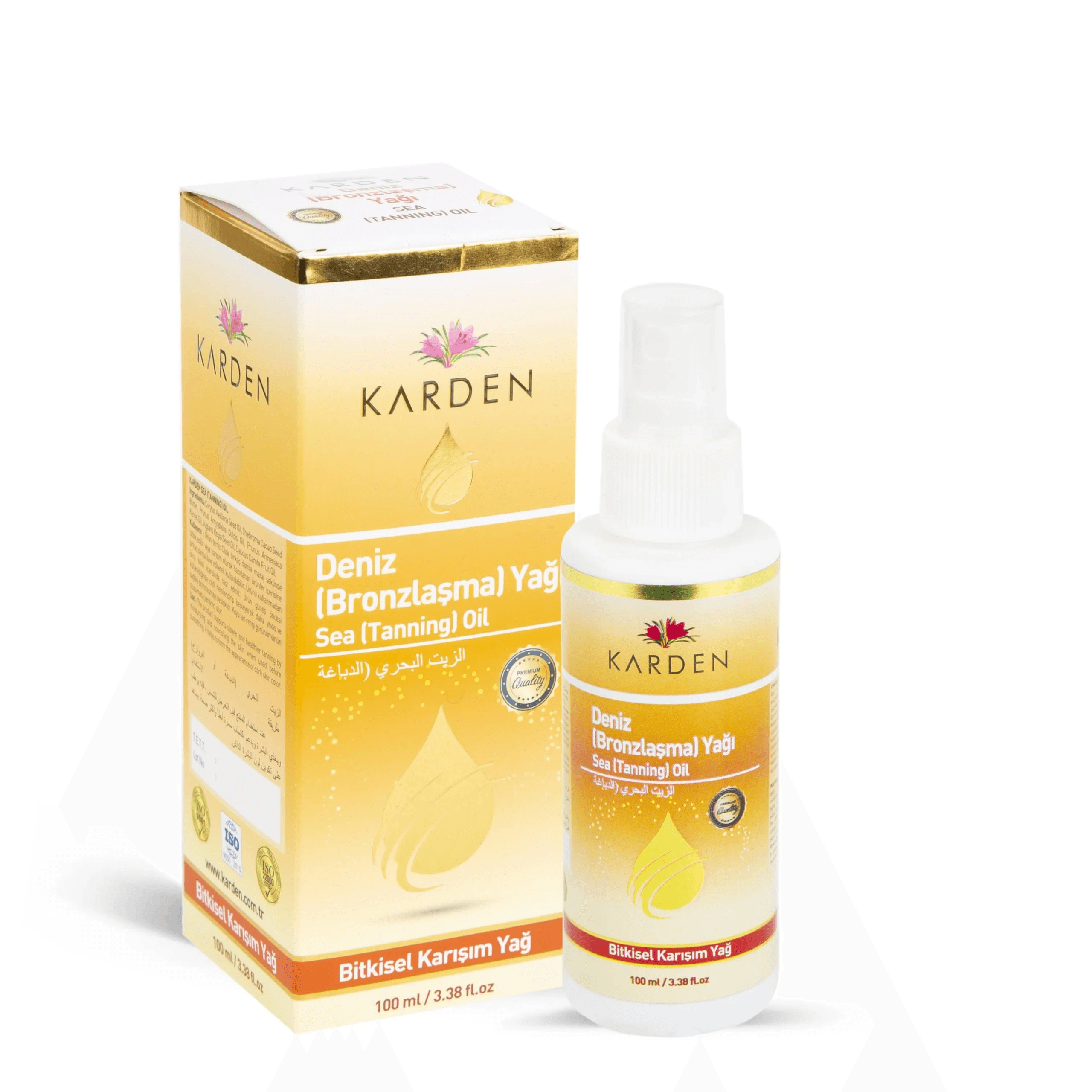 KARDEN DENİZ BRONZLAŞMA YAĞI KUTULU 100 ML
