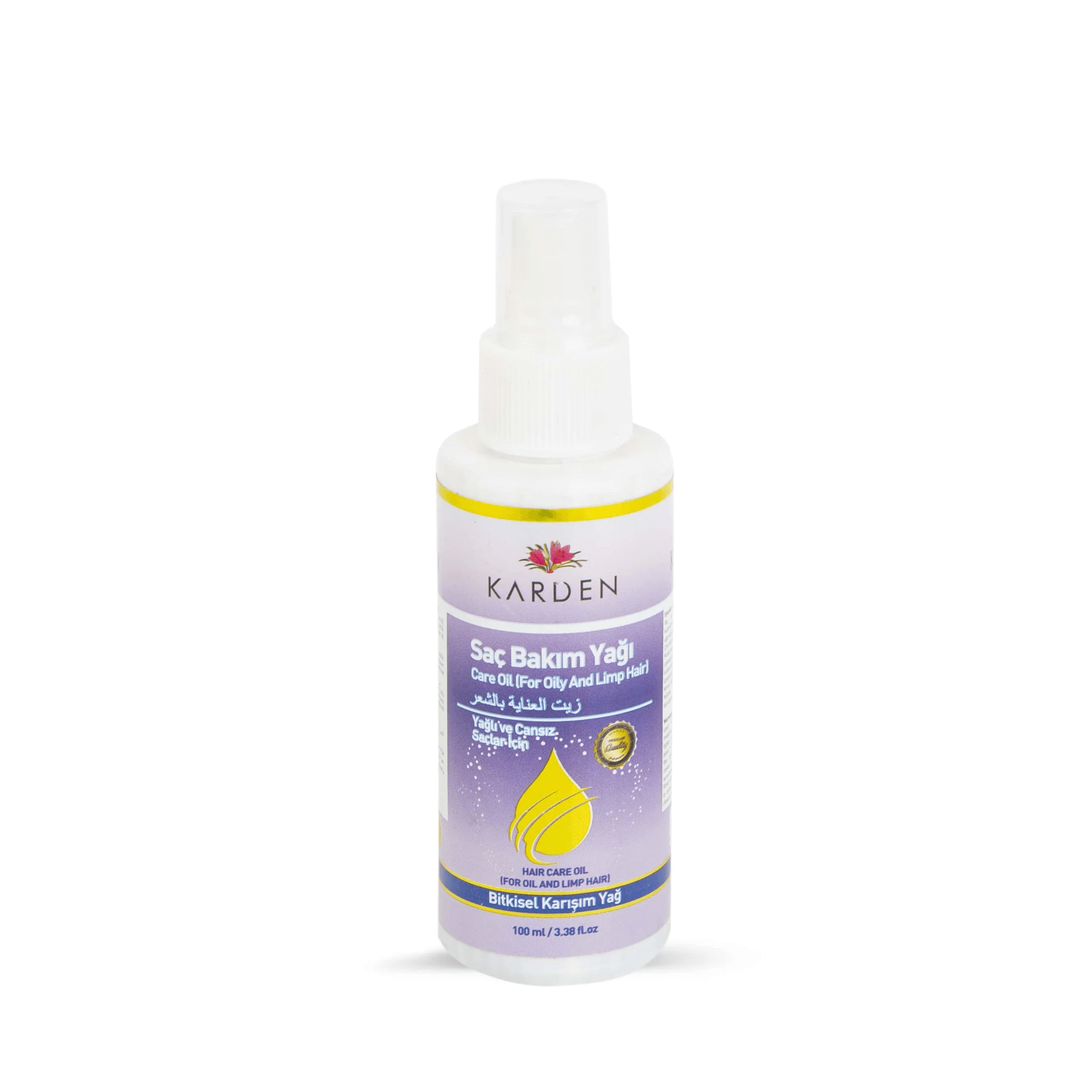 KARDEN SAÇ BAKIM YAĞI ( YAĞLI VE CANSIZ SAÇLAR İÇİN ) 100 ML