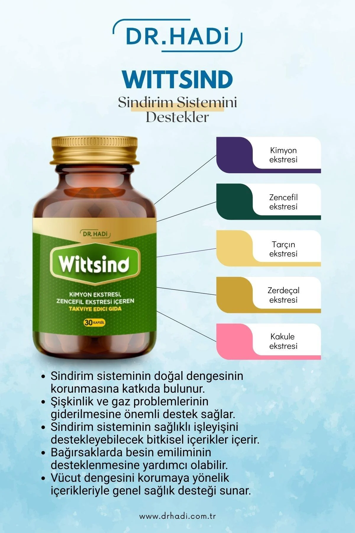 DR. HADİ Wittsind 30 kapsül