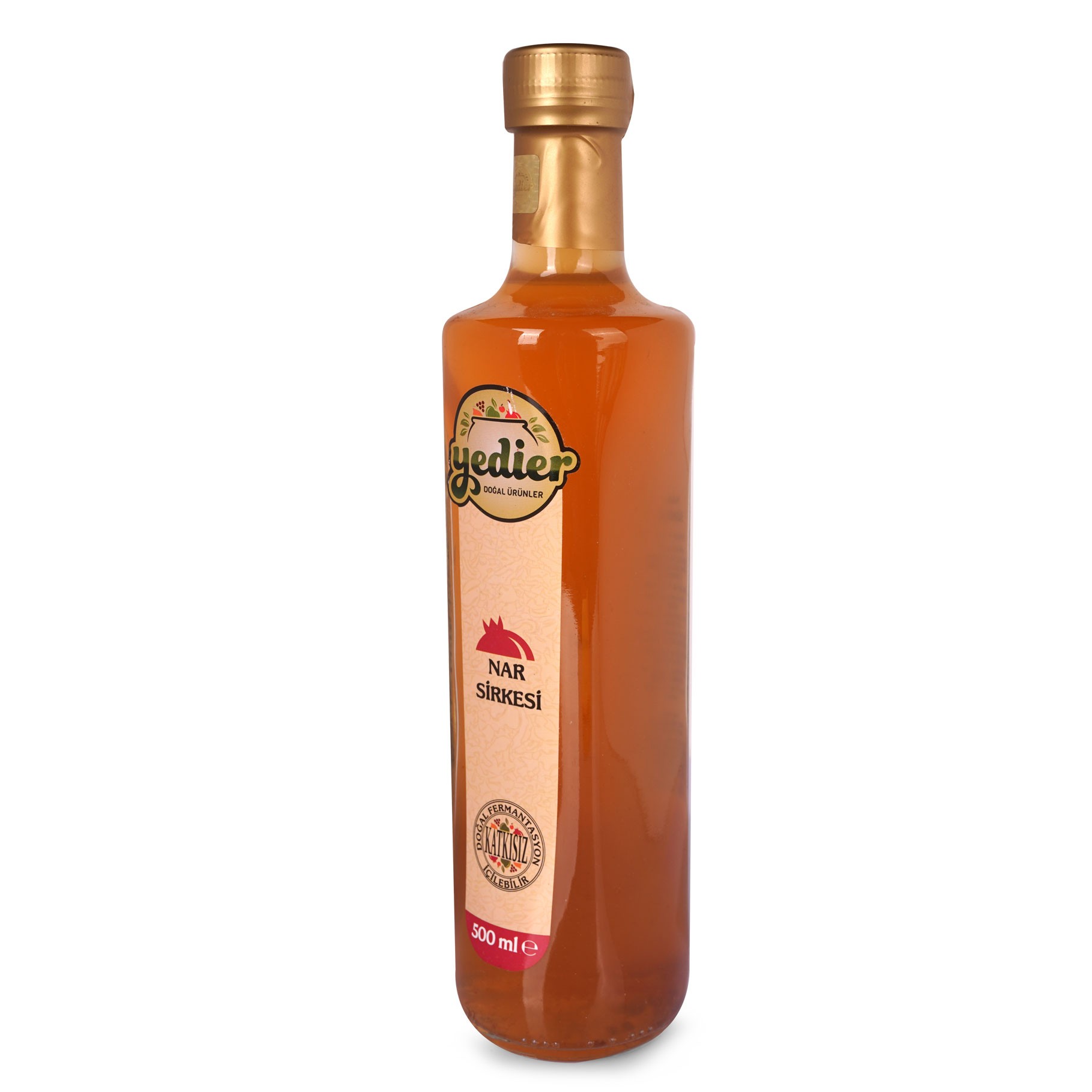 YEDİER KATKISIZ NAR SİRKESİ 500 ML