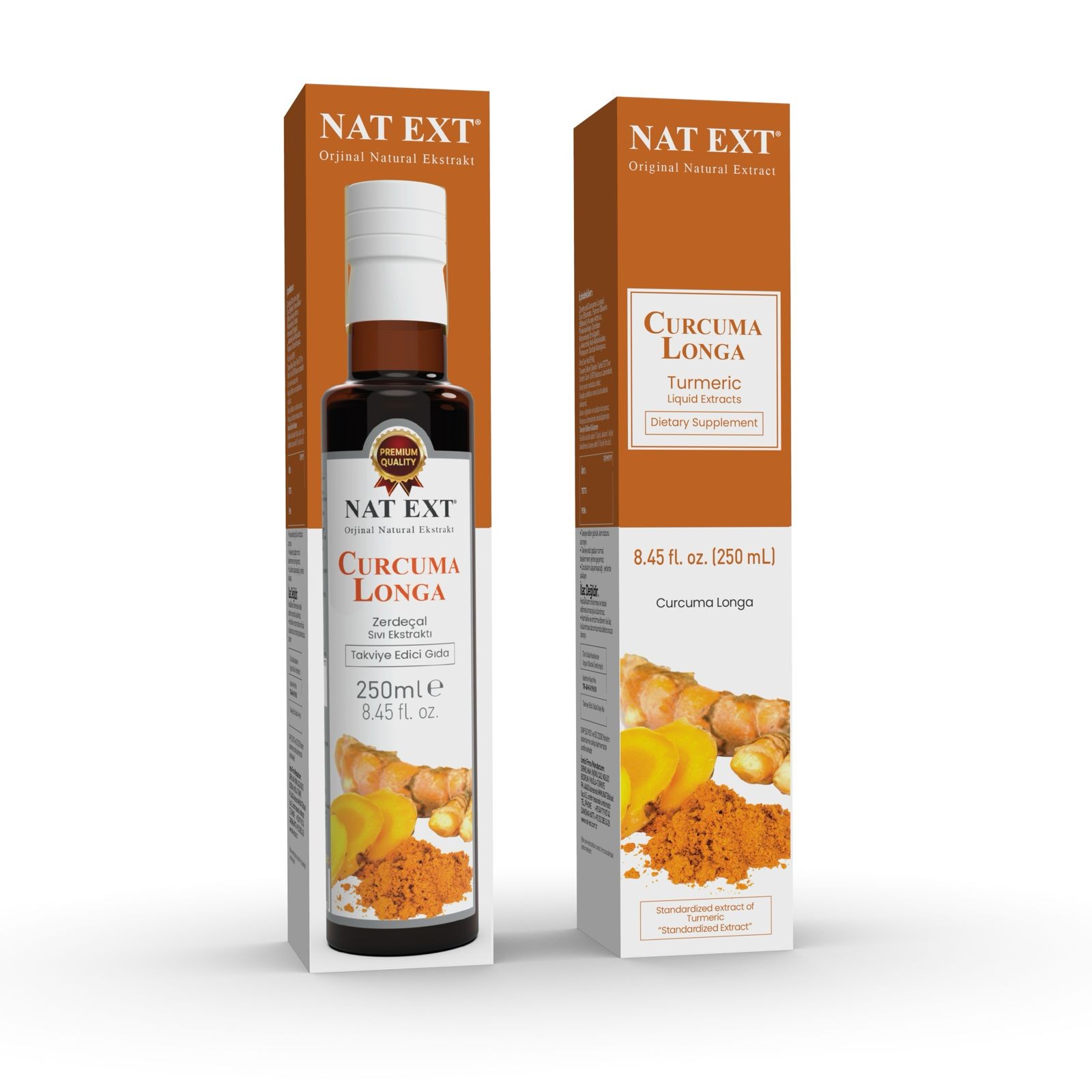 CURCUMA LONGA Zerdeçal Sıvı Ekstraktı - 250ml