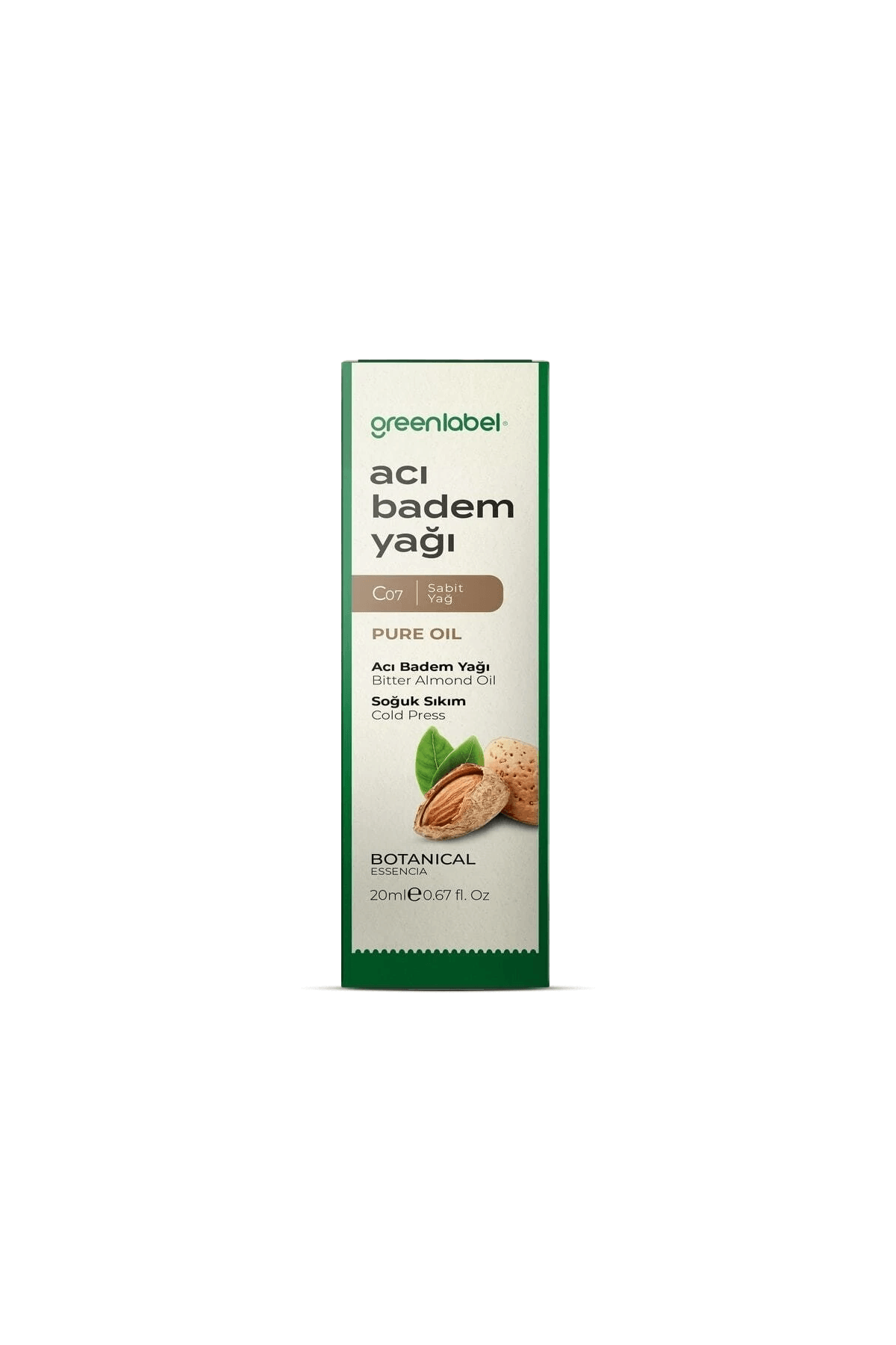 GREENLABEL Acıbadem Yağı 20ml.