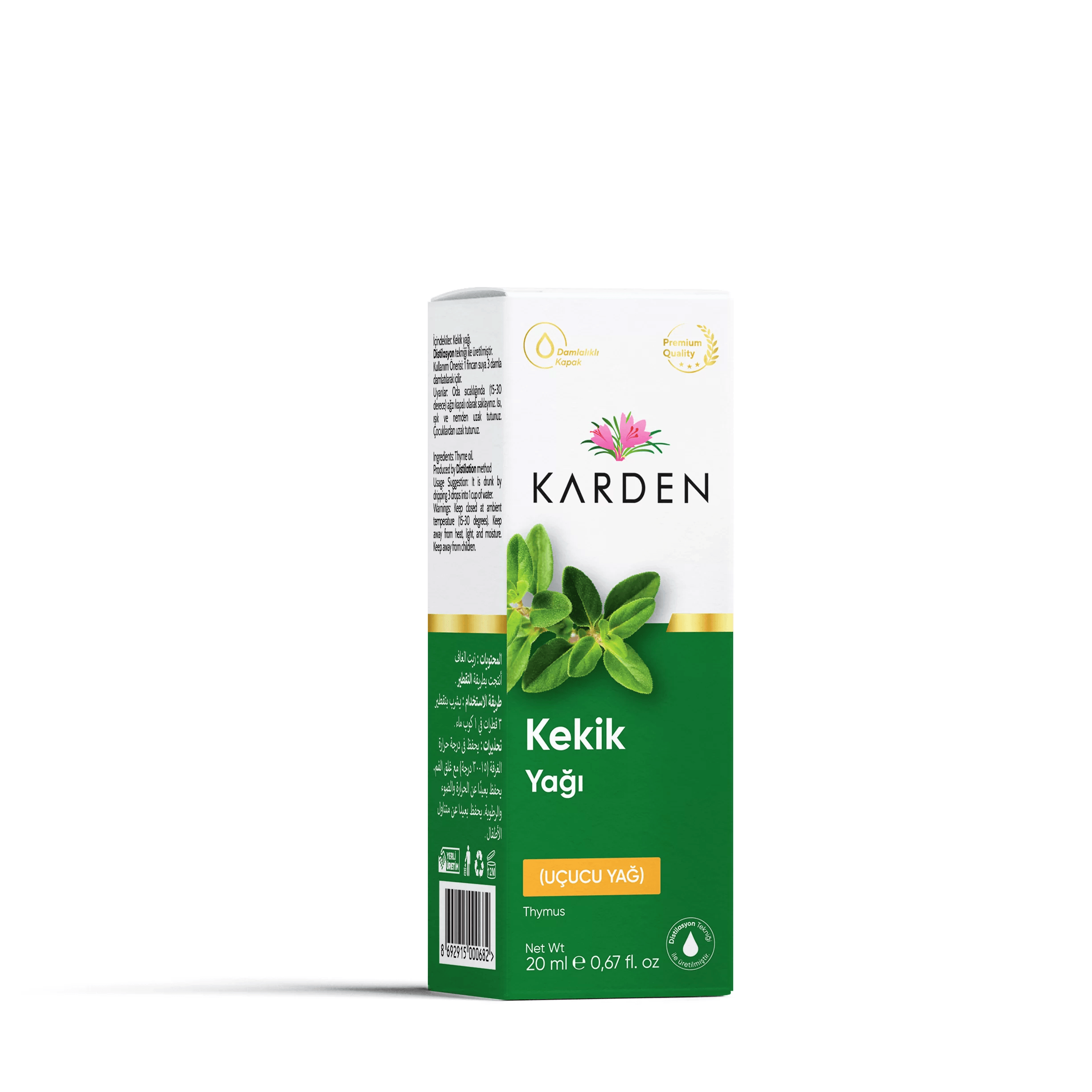KARDEN KEKİK (UÇUCU) YAĞI 20CC