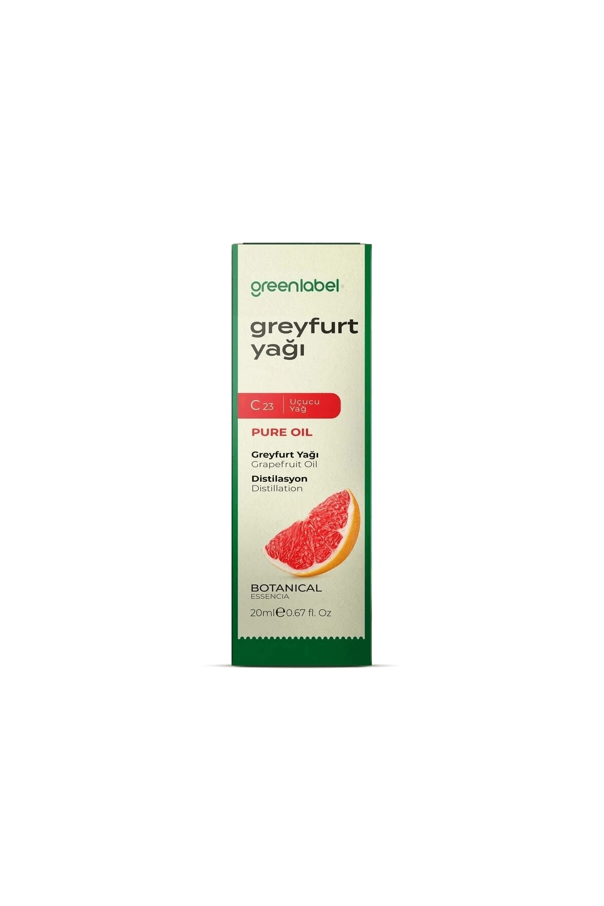 GREENLABEL Greyfurt Yağı 20ml.