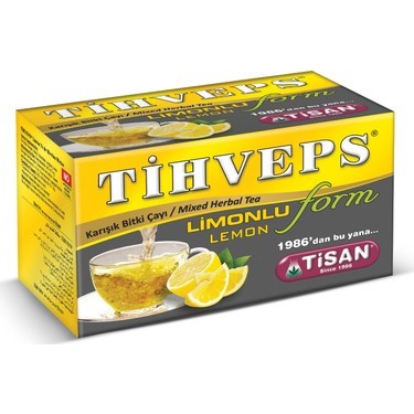 Tisan TİHVEPS LİMONLU FORM ÇAY