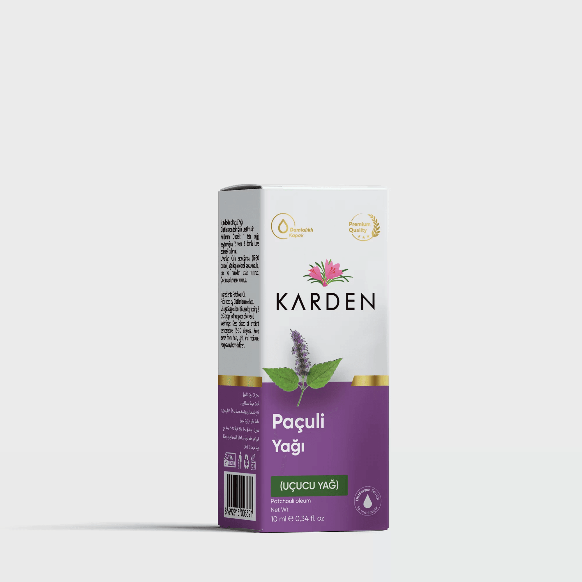 KARDEN PAÇULİ YAĞI 10 ML