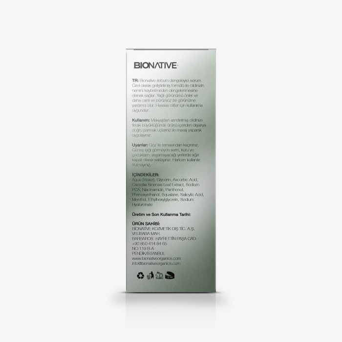 BİONATİVE ORGANICS ACNE SPOT SERUM 30 ML.