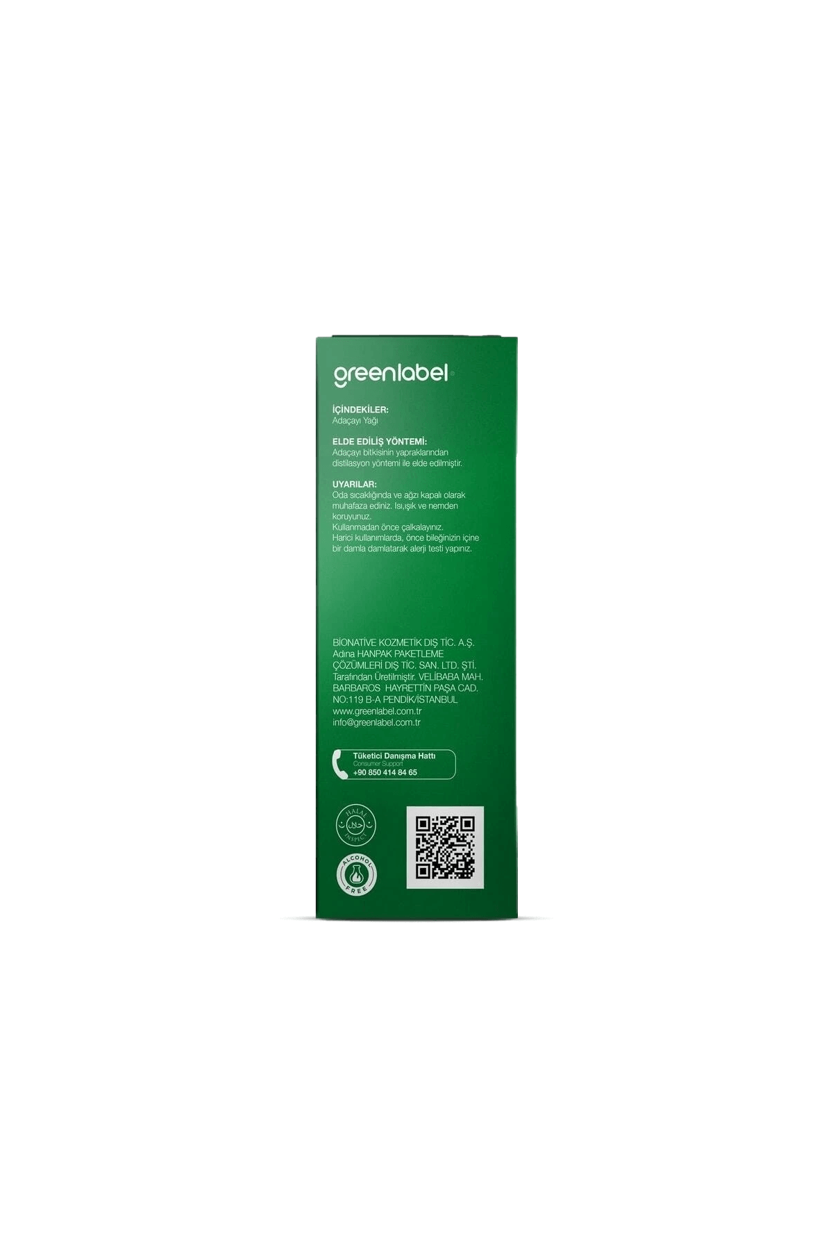 GREENLABEL Adaçayı Yağı 20ml.