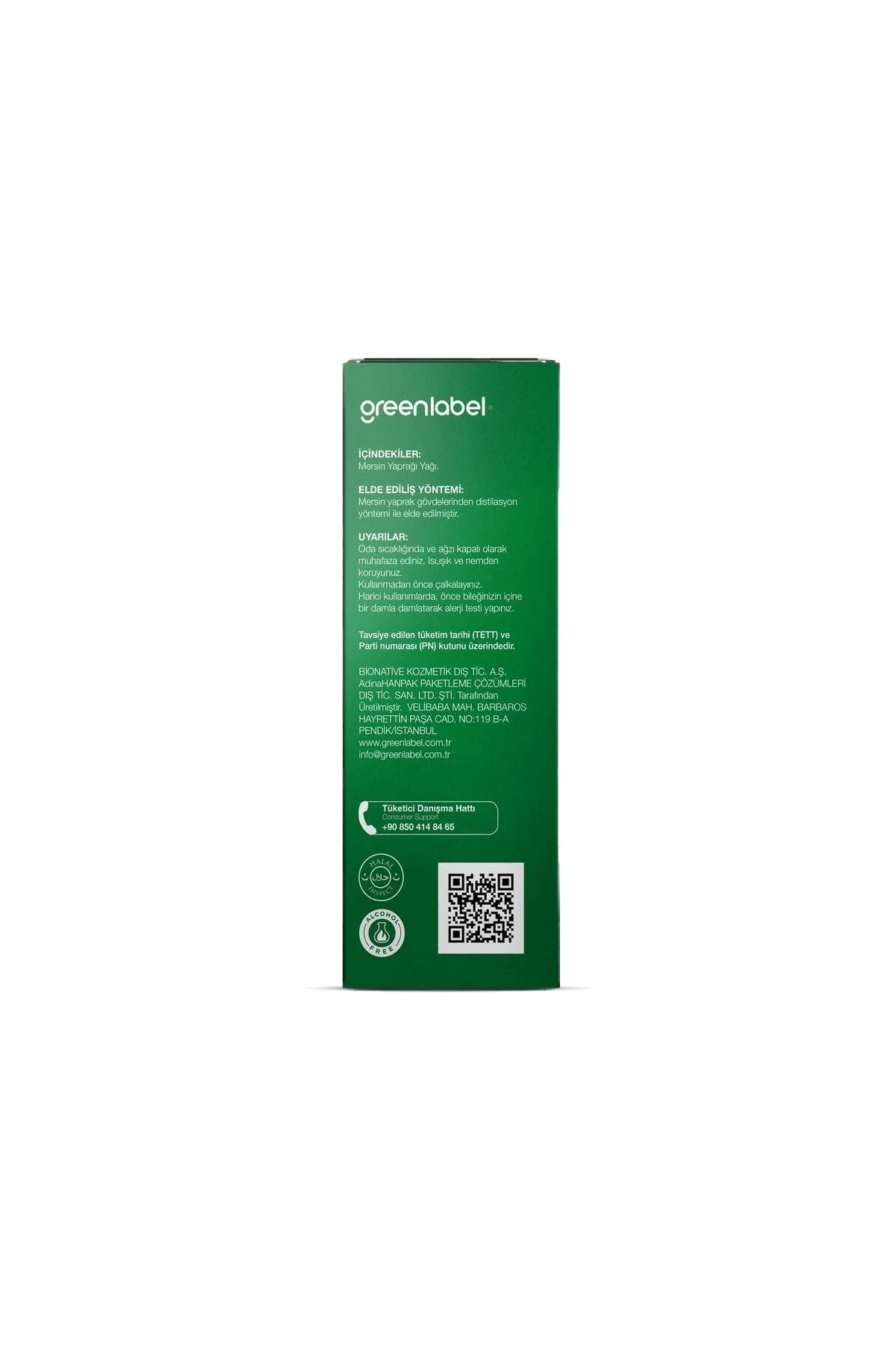 GREENLABEL Mersin Yaprağı Yağı 10ml.