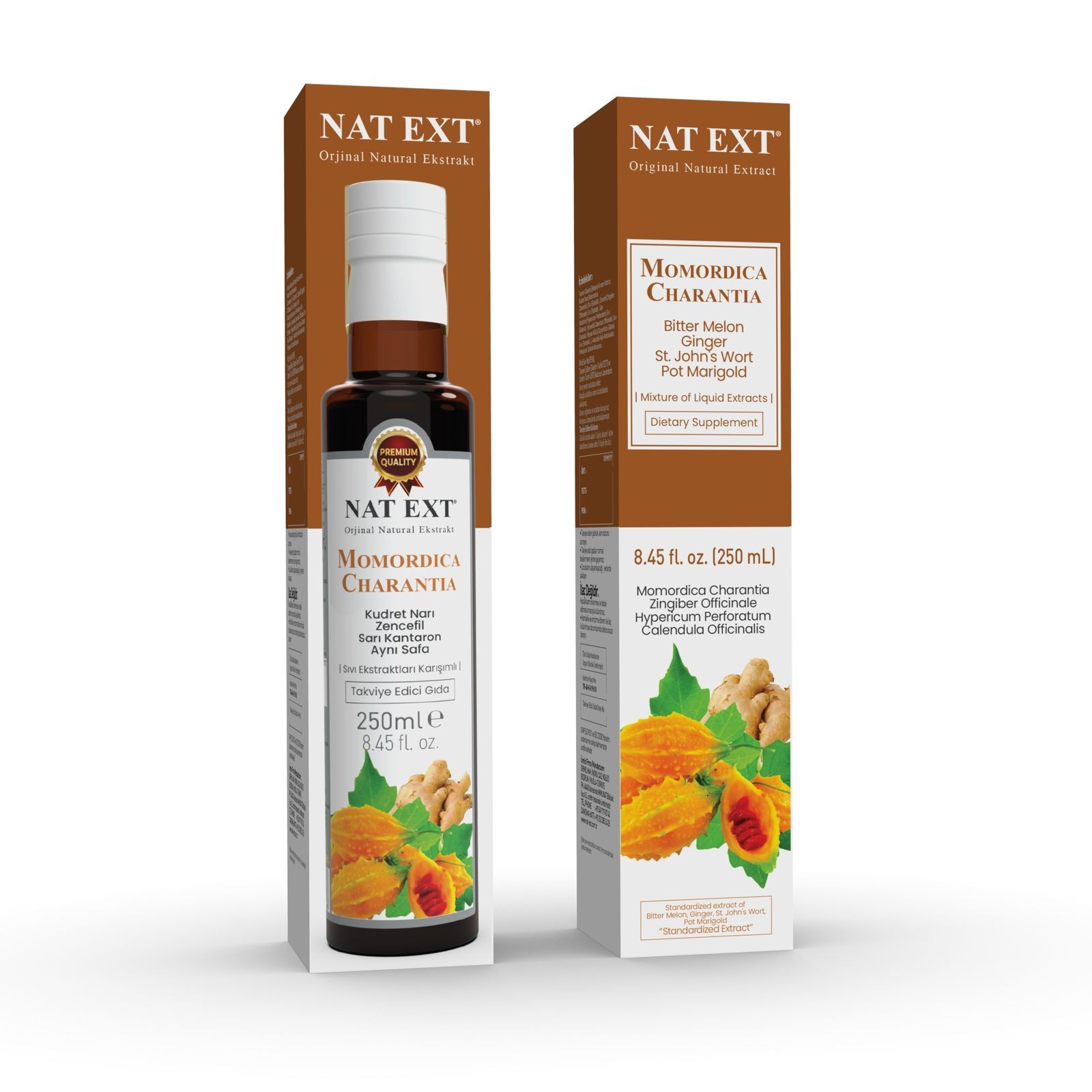 Momordica Charantia Kudret Narı Zencefil Sarı Kantaron Aynı Safa 250ml