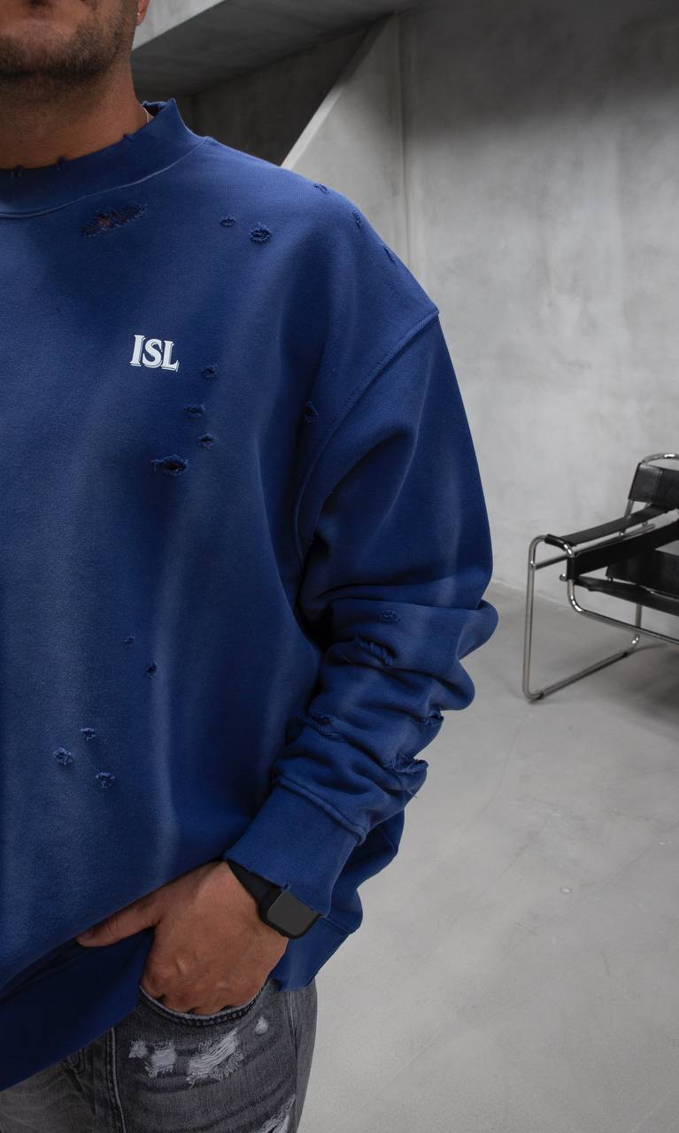 Blue Design Sweatshirt