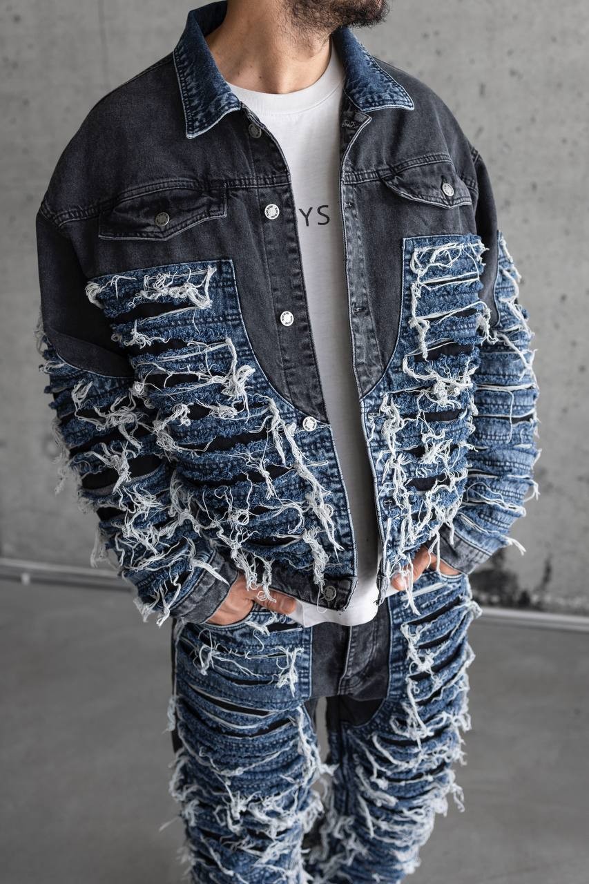 Denim Detailed Jacket