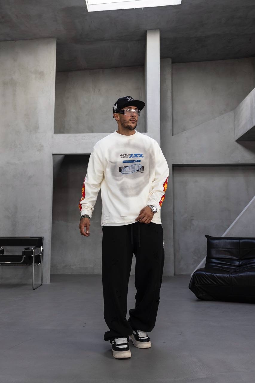 Garage Shadow Detailed Sweatshirt