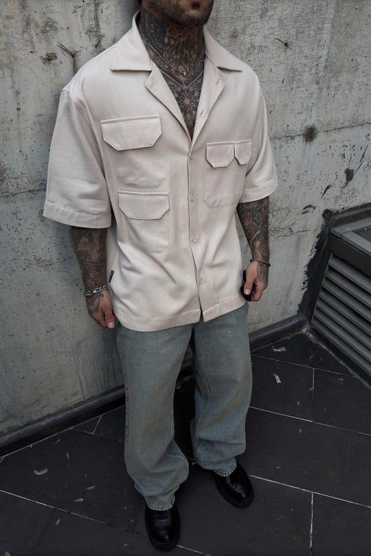 Beige Shirt