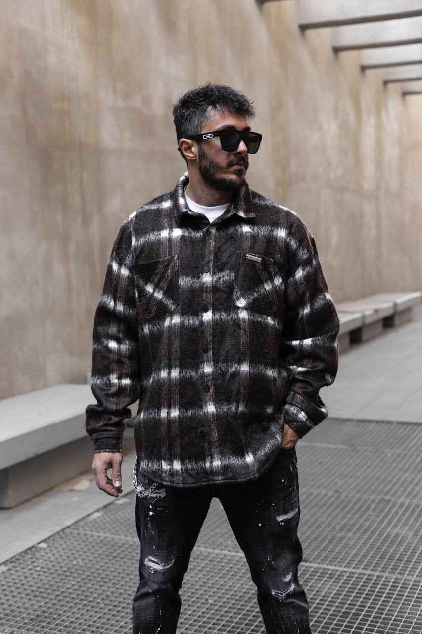 Brown Flannel