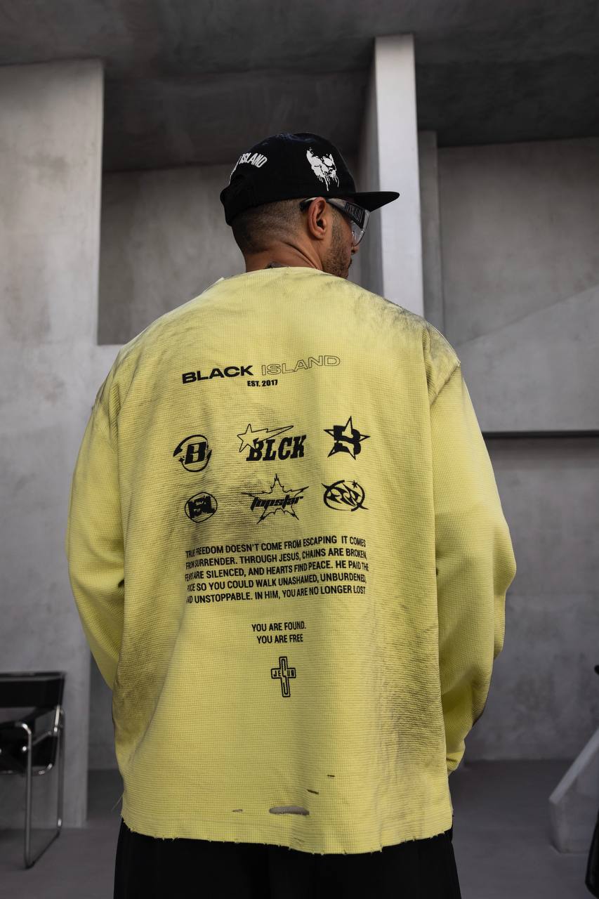 Neon Yellow Designer Sweatshirt