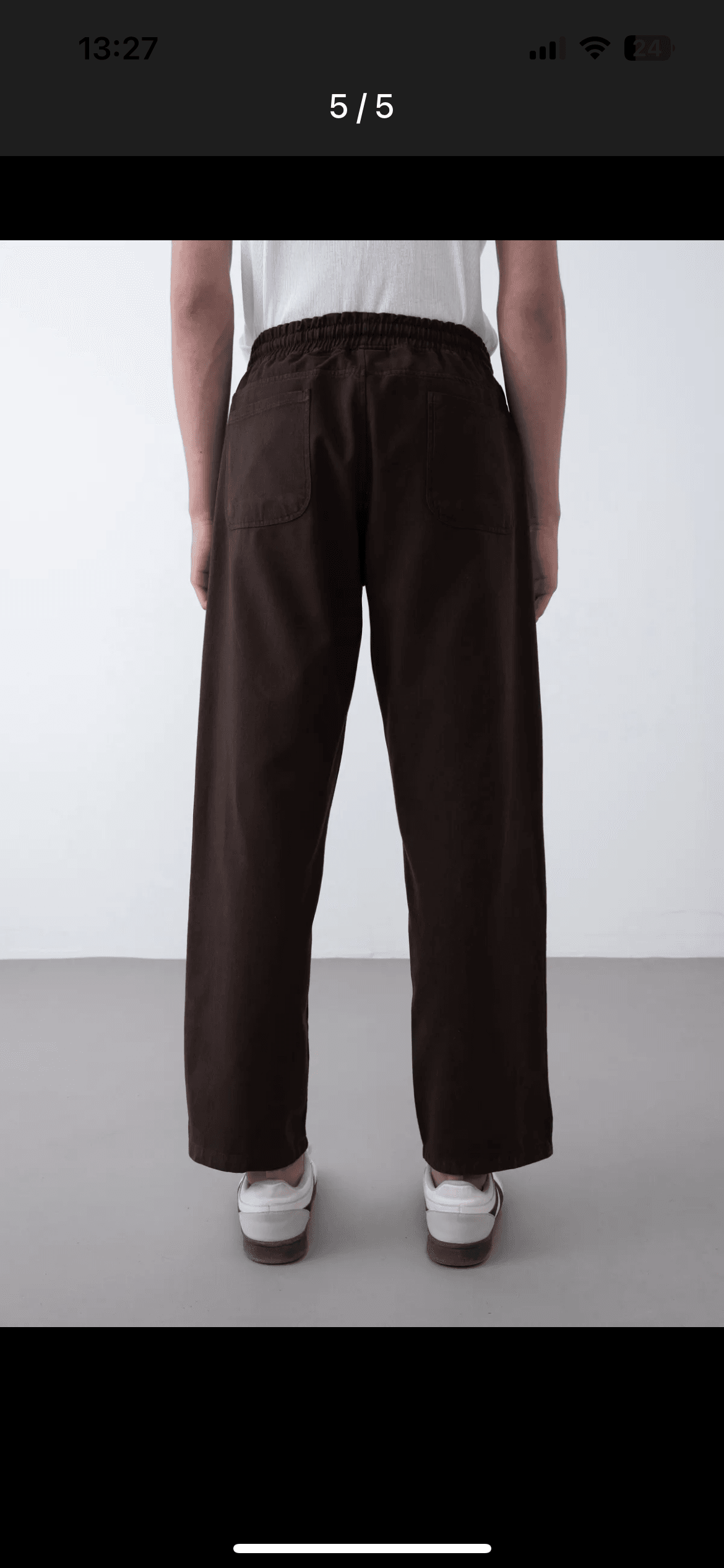 Brown Loose Jogger