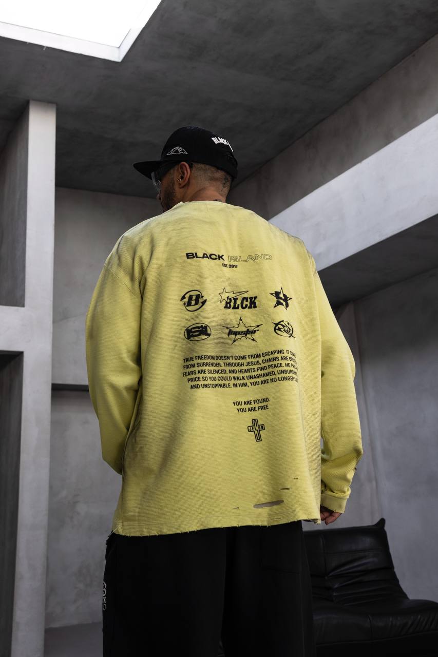 Neon Yellow Designer Sweatshirt