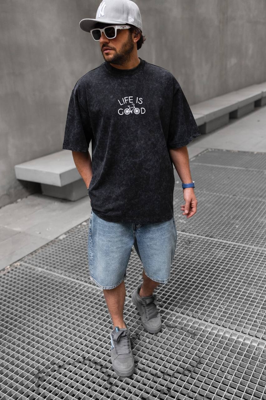 Washable Black T-shirt