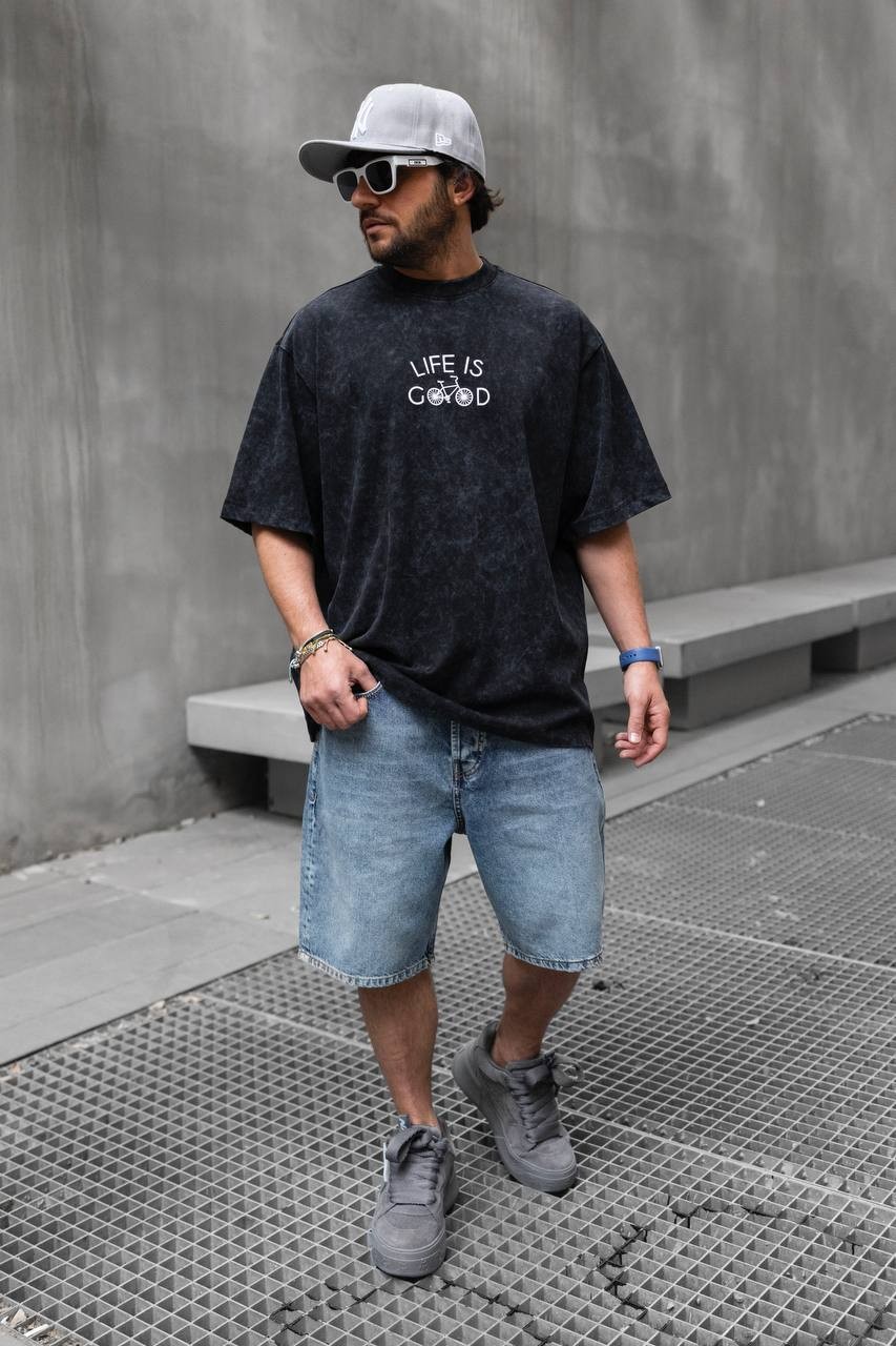 Washable Black T-shirt
