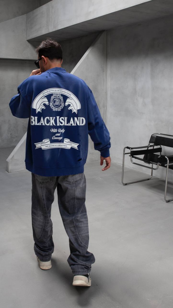 Blue Design Sweatshirt