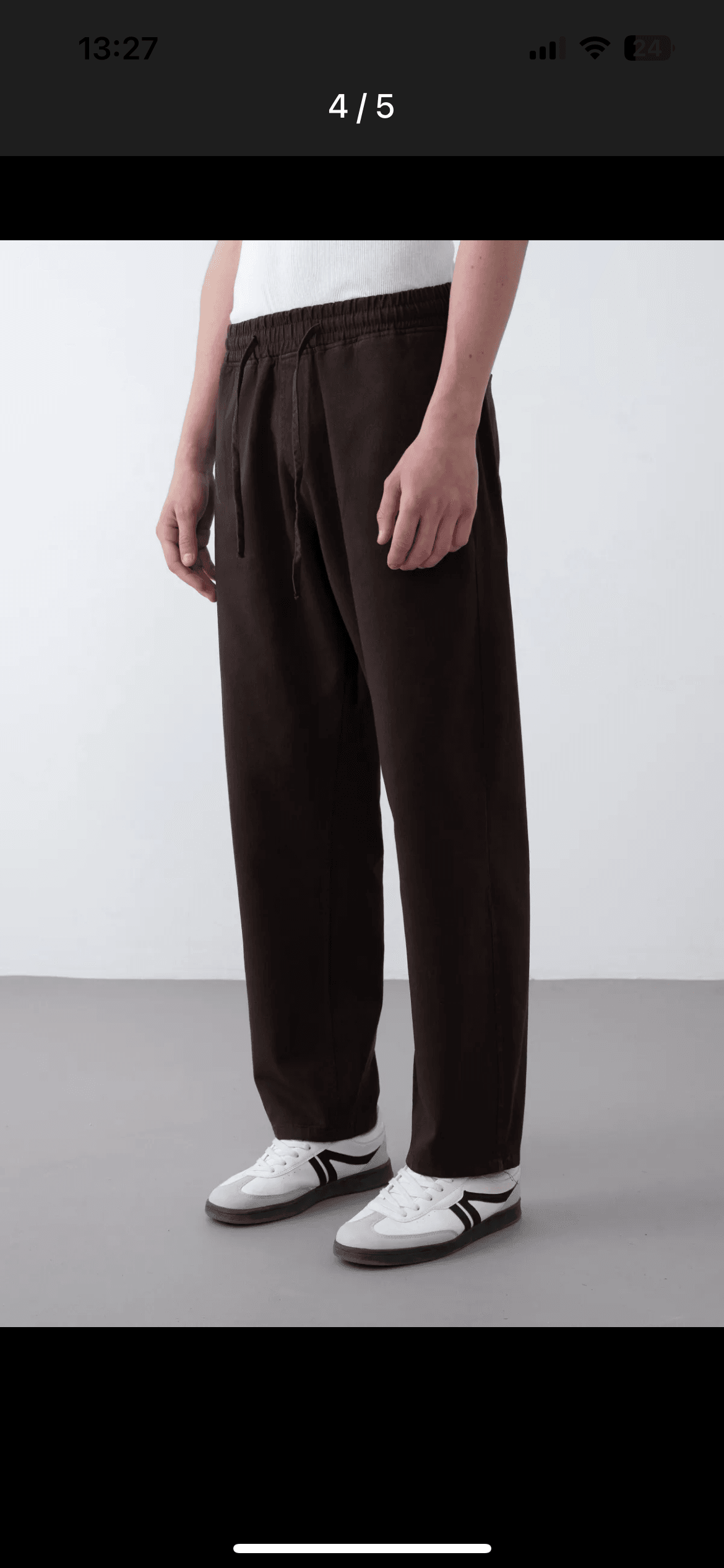 Brown Loose Jogger