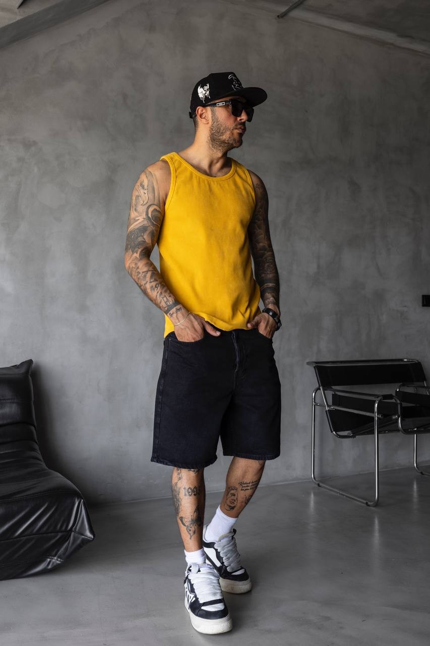 Mustard Yellow Athlete