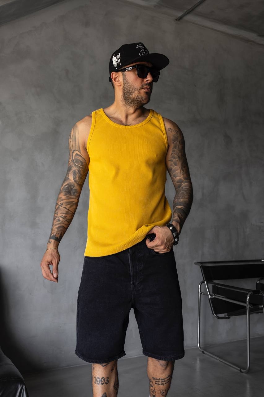 Mustard Yellow Athlete