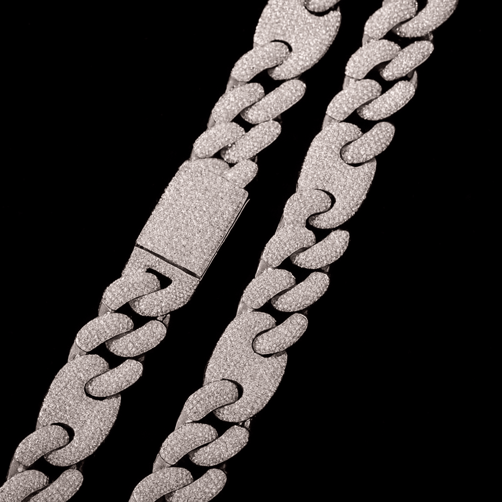 16mm Coffee Bean Cuban Chain (Pre Order)