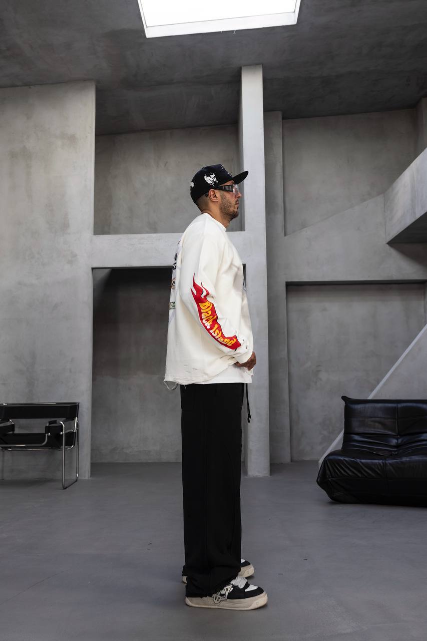 Garage Shadow Detailed Sweatshirt