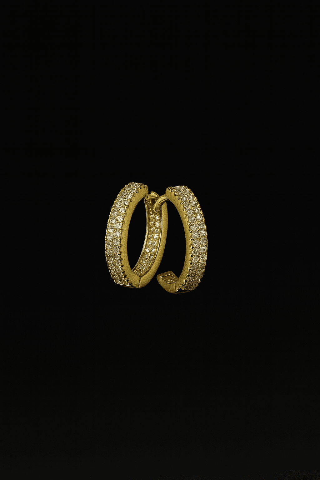 Gold 10mm Hoop Earring