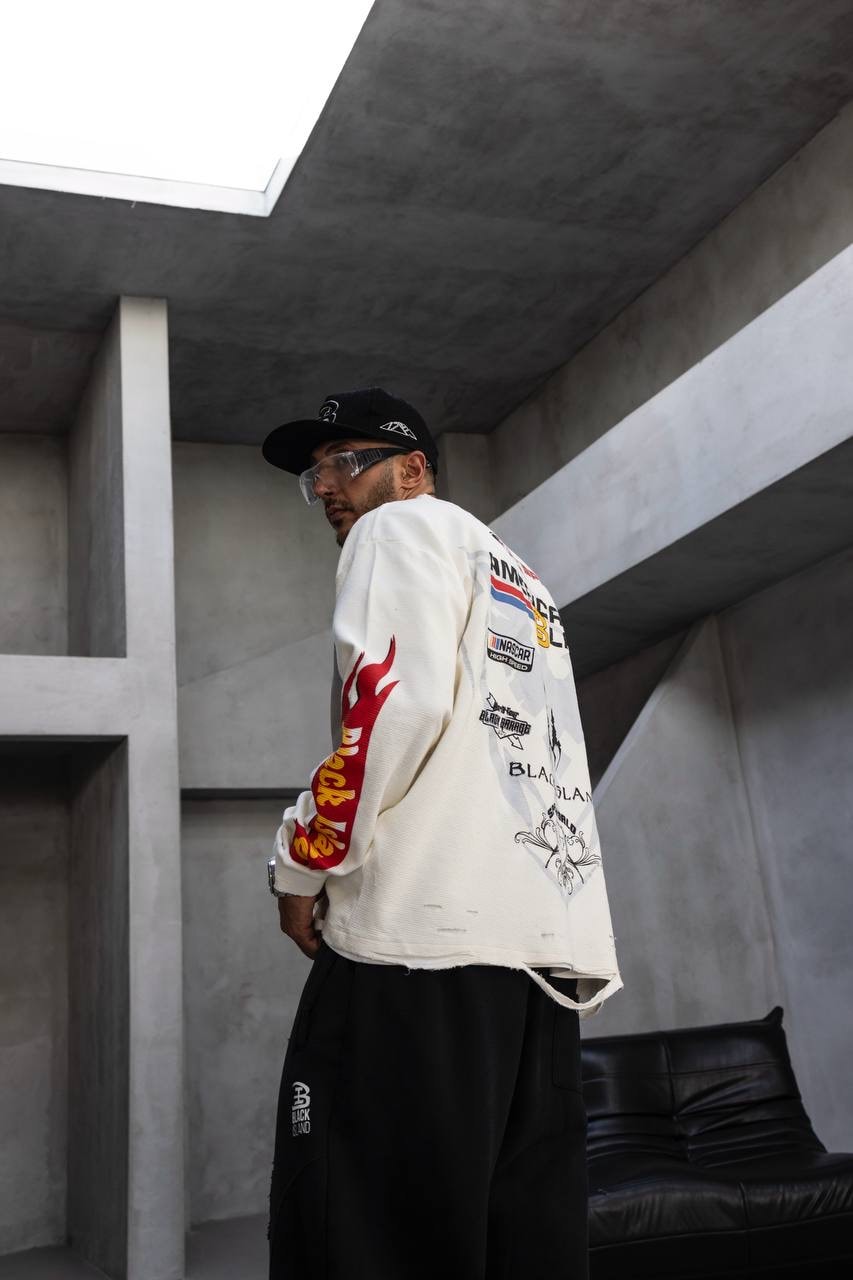 Garage Shadow Detailed Sweatshirt