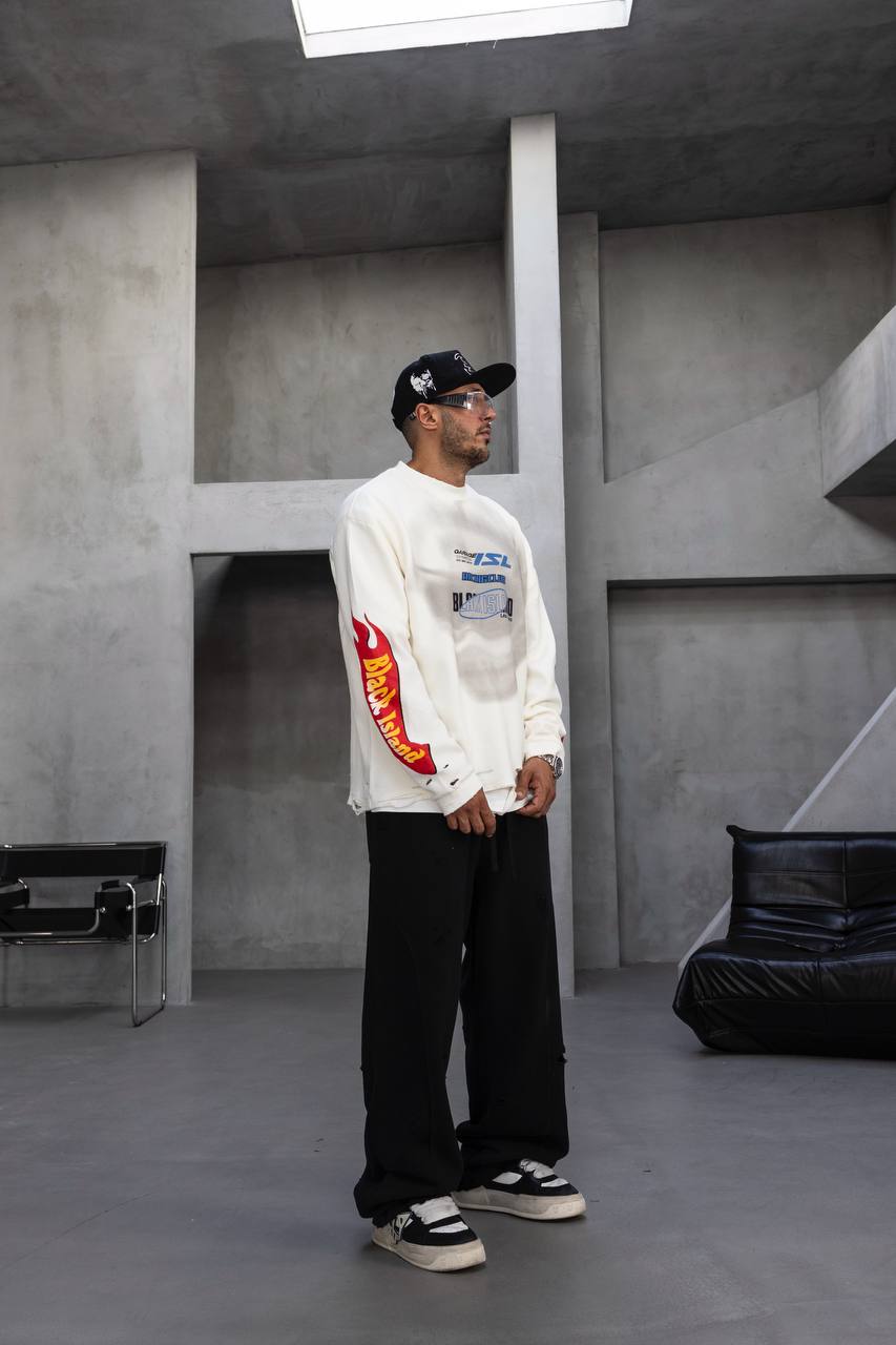Garage Shadow Detailed Sweatshirt