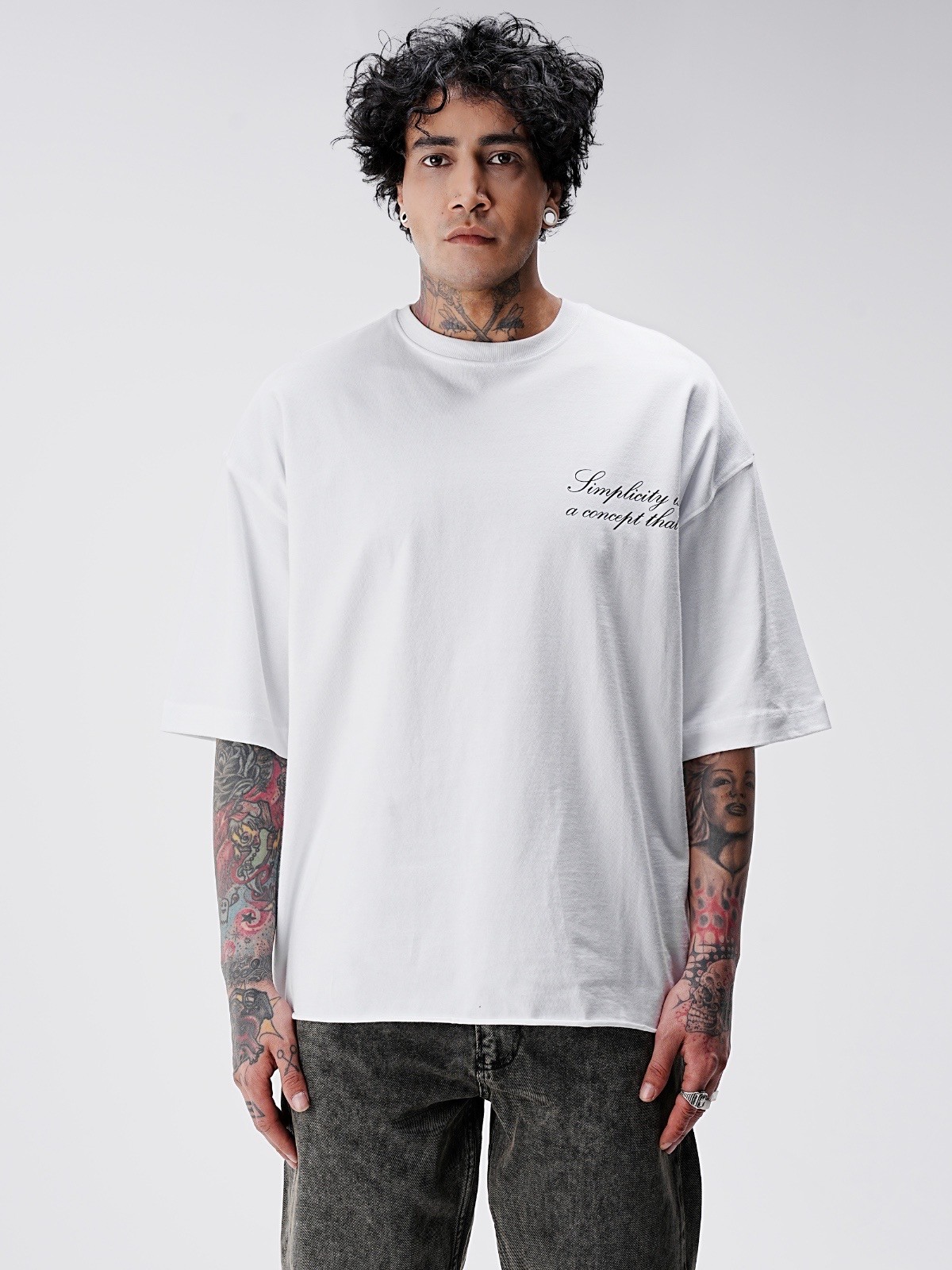 Written T-shirt White